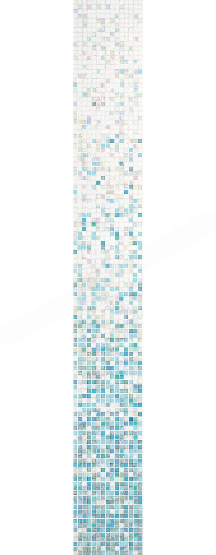 Bisazza Sfumature Verlauf Mughetto 2x2 cm inkl.Kit