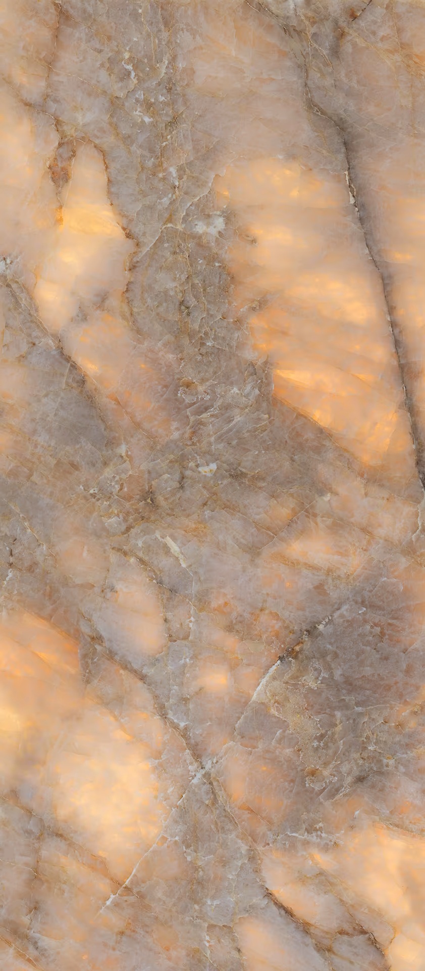 Emil Tele di Marmo Lumia Golden Ambra Full Lappato rett. 60x120 cm - Sonderaktion!