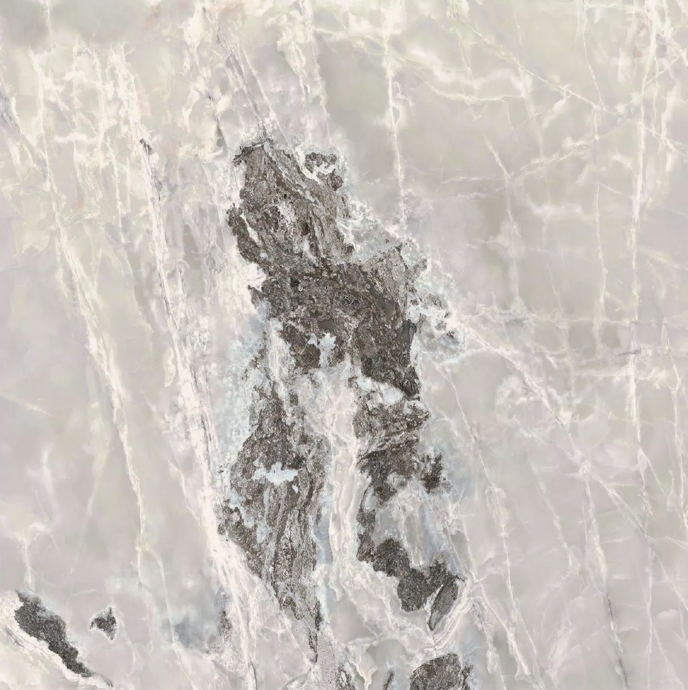 Florim Onyx&More Silver Blend 120x120x0,6 cm Magnum Feinsteinzeug Satin    