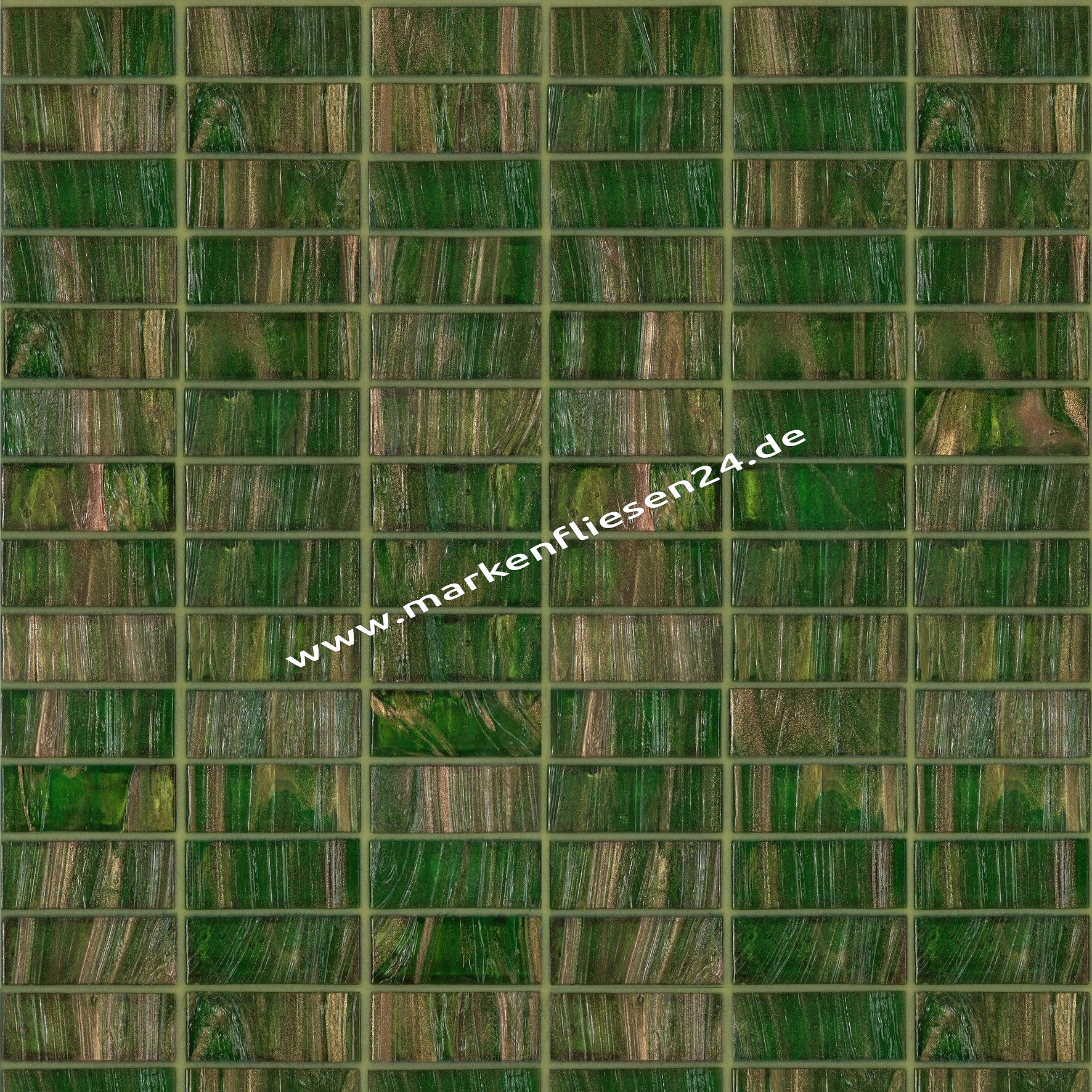 Bisazza  GM 2050.80A "Bricks" 20x50 mm inkl. Inst.-Kit