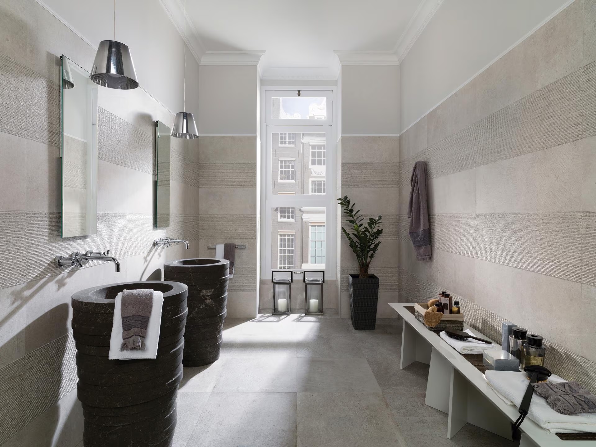 Porcelanosa Park Acero 33,3x100 cm Wandfliese rektifiziert