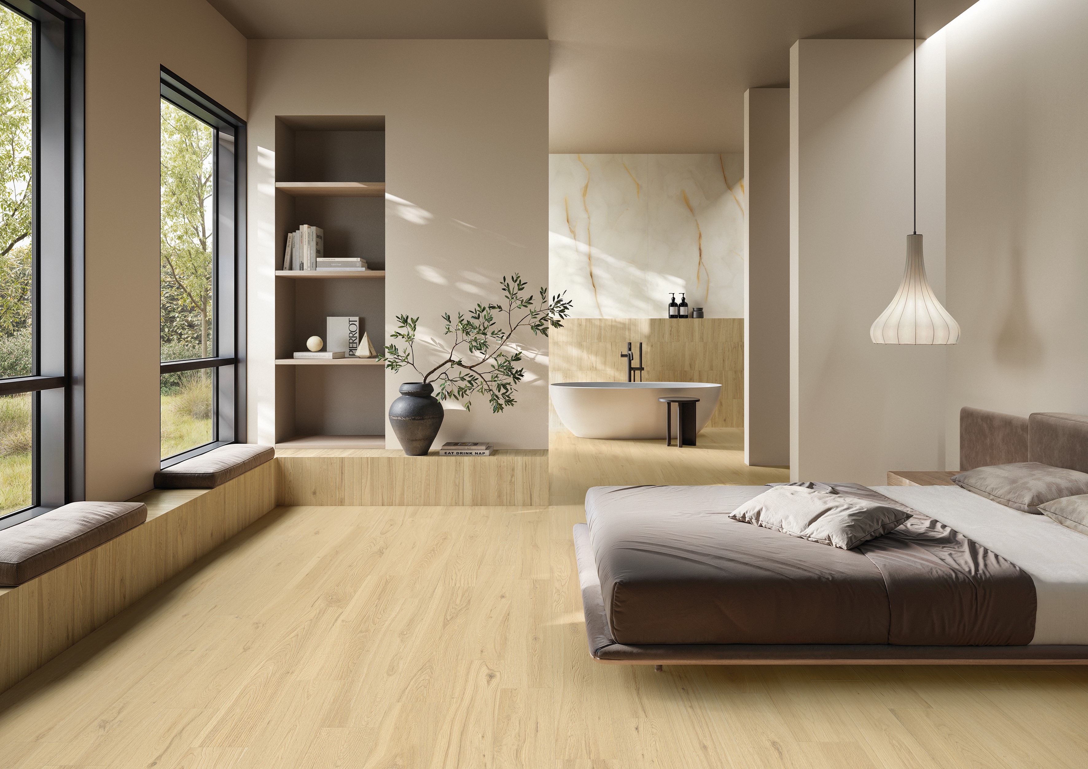 Emil Playwood Light Oak 20x120x0,9 cm Naturale R10B 