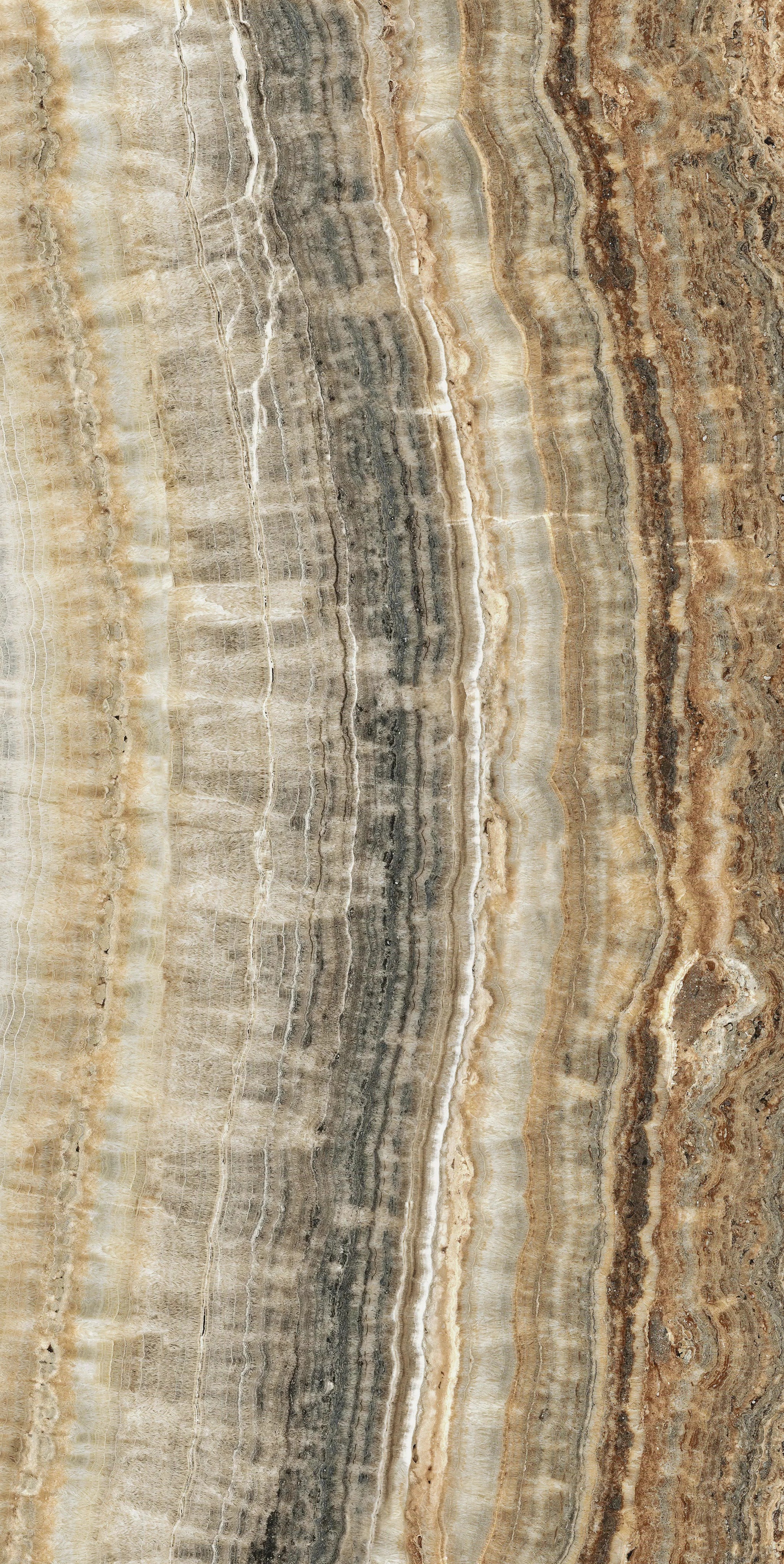 Florim Eccentric Luxe 60X120x0,9 cm Feinsteinzeug Caramel Glossy