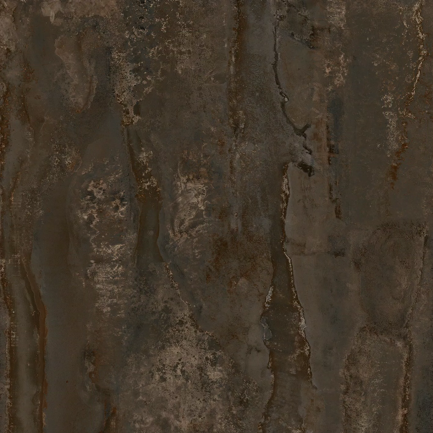 Florim Flowtech Aged Bronze Matte 120x120x0,6 cm Feinsteinzeug Magnum R9 