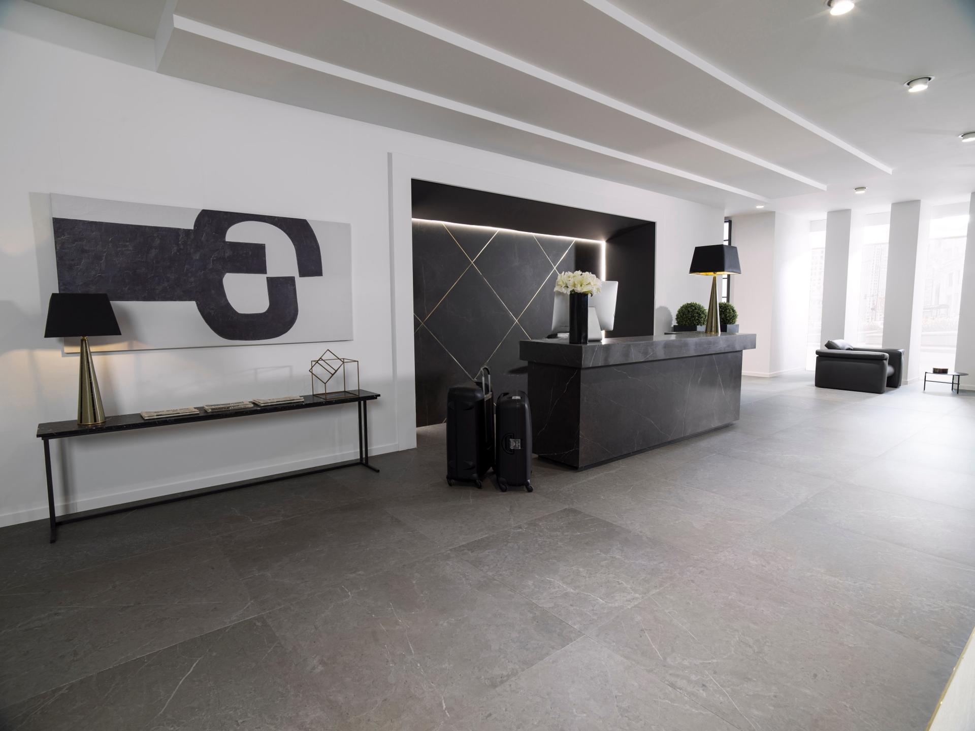 Porcelanosa Karachi Acero 120x120 cm Feinsteinzeug