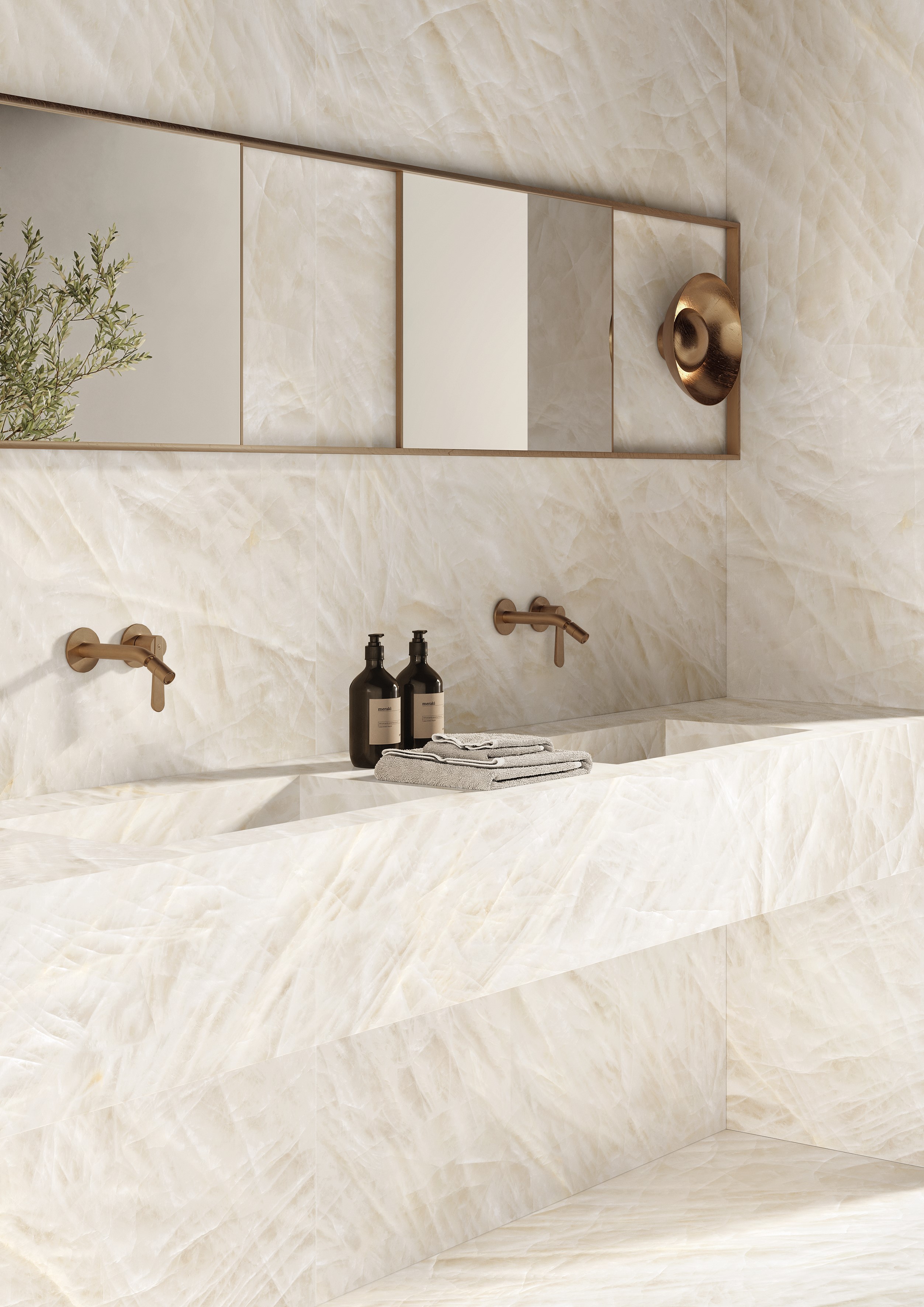 Emil Tele di Marmo Crystal Vitrum White 60x120x0,9 cm Full Lappato 