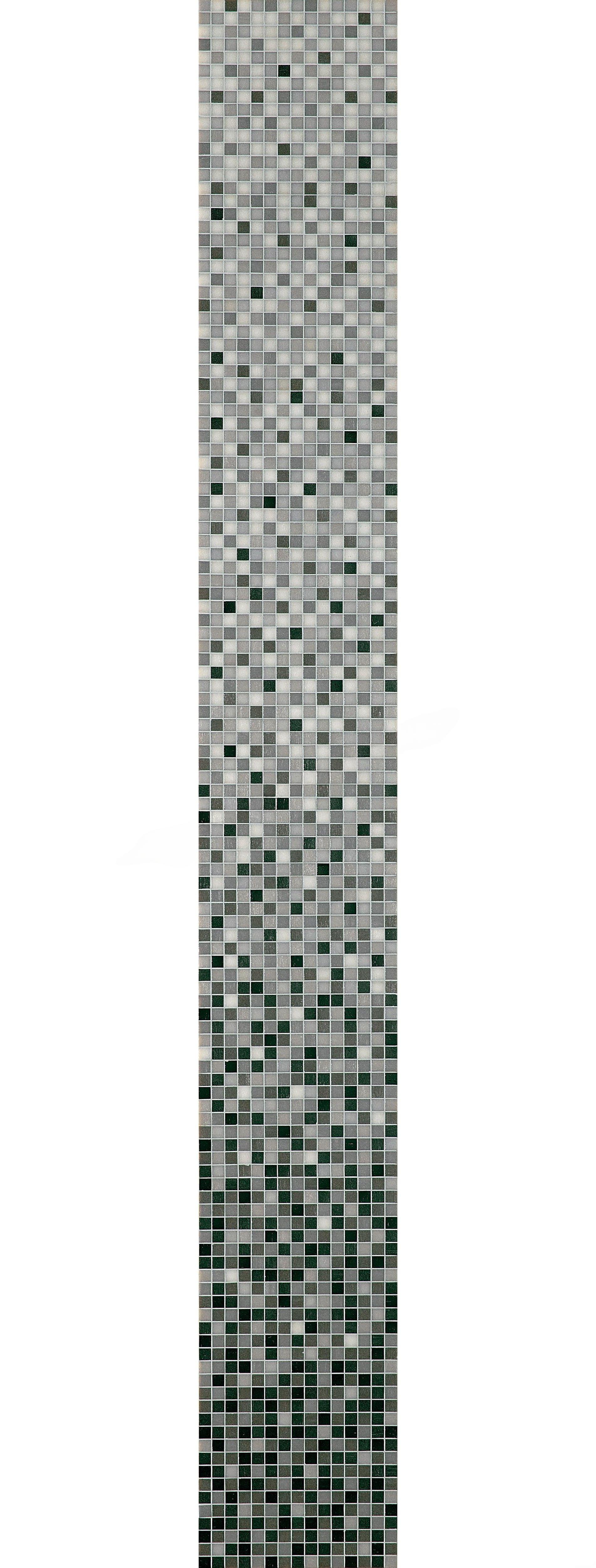 Bisazza Sfumature Verlauf New Grigia Whiteless 2x2 cm inkl.Kit