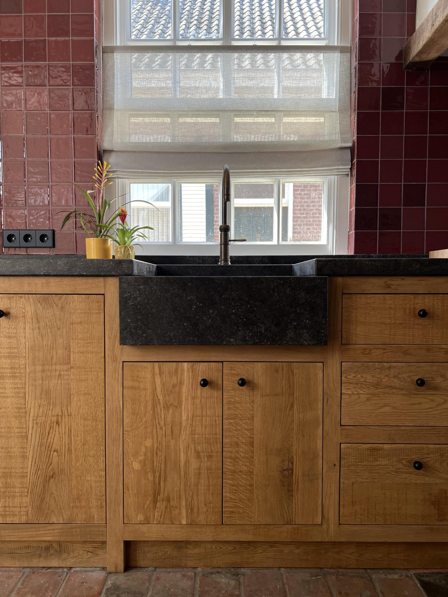 Revoir Paris Atelier Wall 10x10 cm Bordeaux Glossy