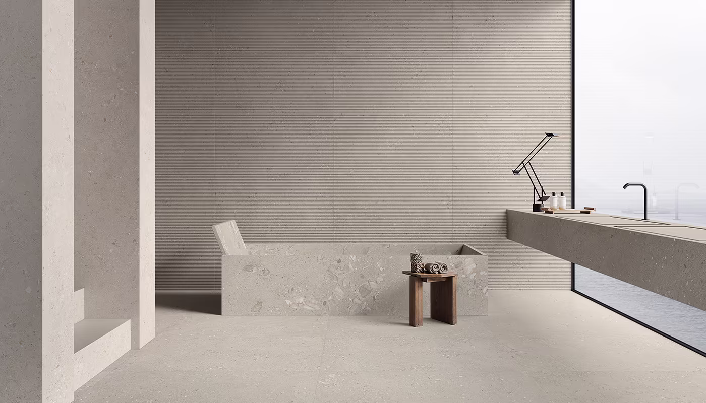 Ergon GemmaStone Basalto Gemma Fine 120x120x0,9 cm Silktech R10B rekt. 
