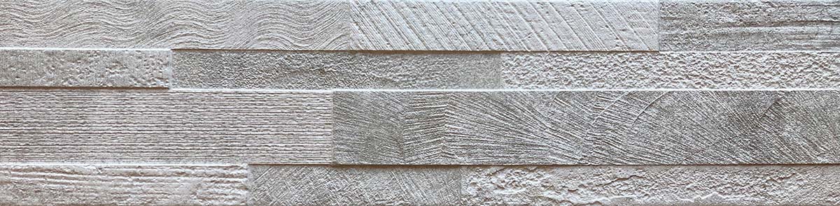 Rondine Volcano 3D white 15x61 cm