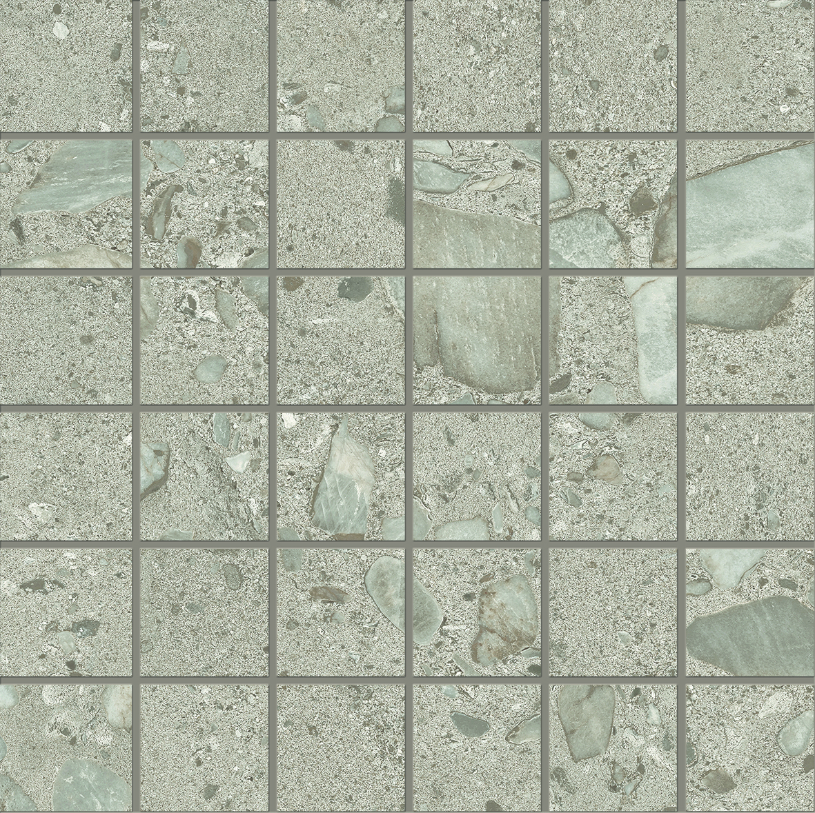 Ergon GemmaStone Basalto Gemma Giant 30x30 cm Mosaico