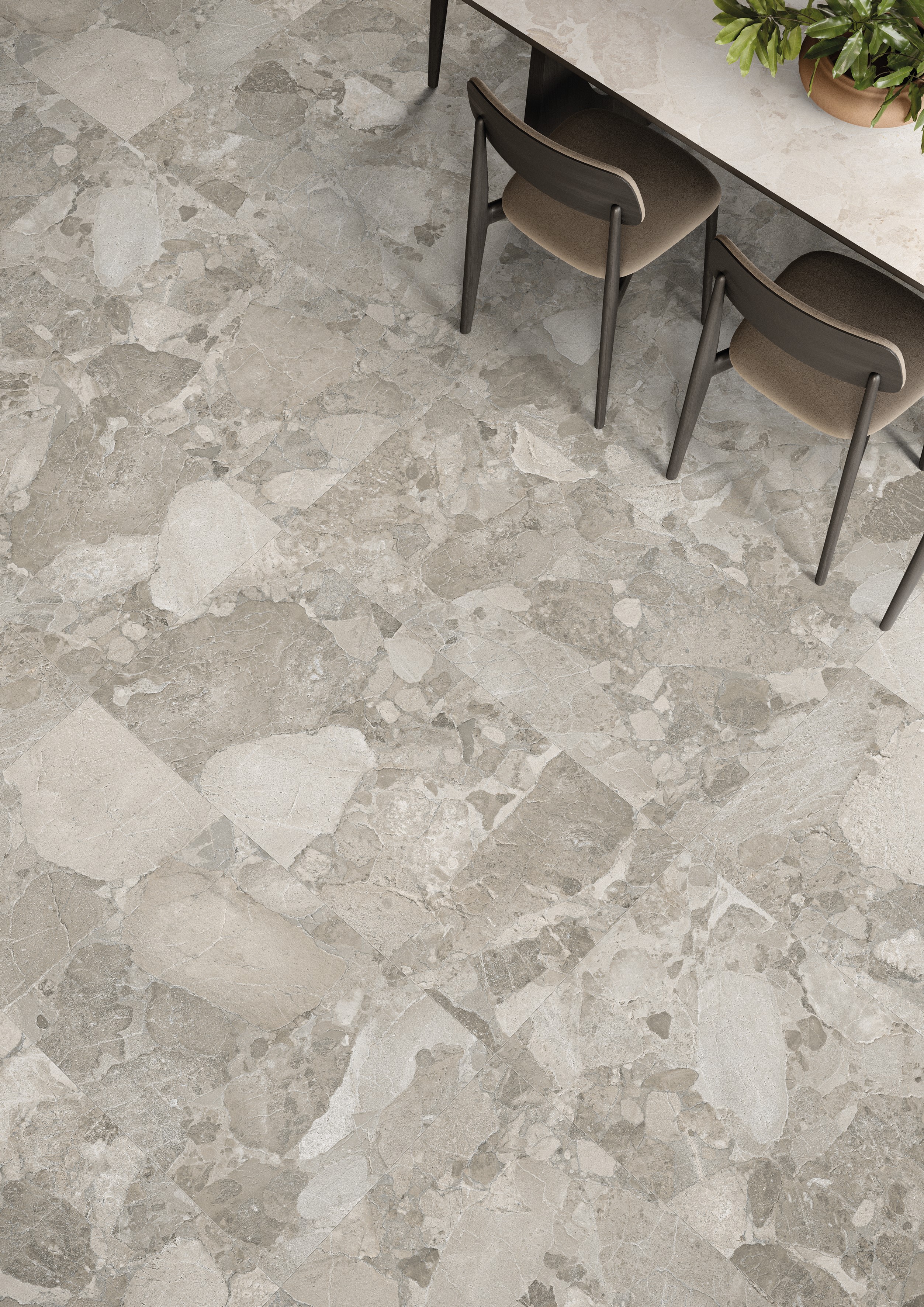 Ergon Matera Stone Sassi Dark Grey 30x60x0,9 cm Silktech R10B rektifiziert