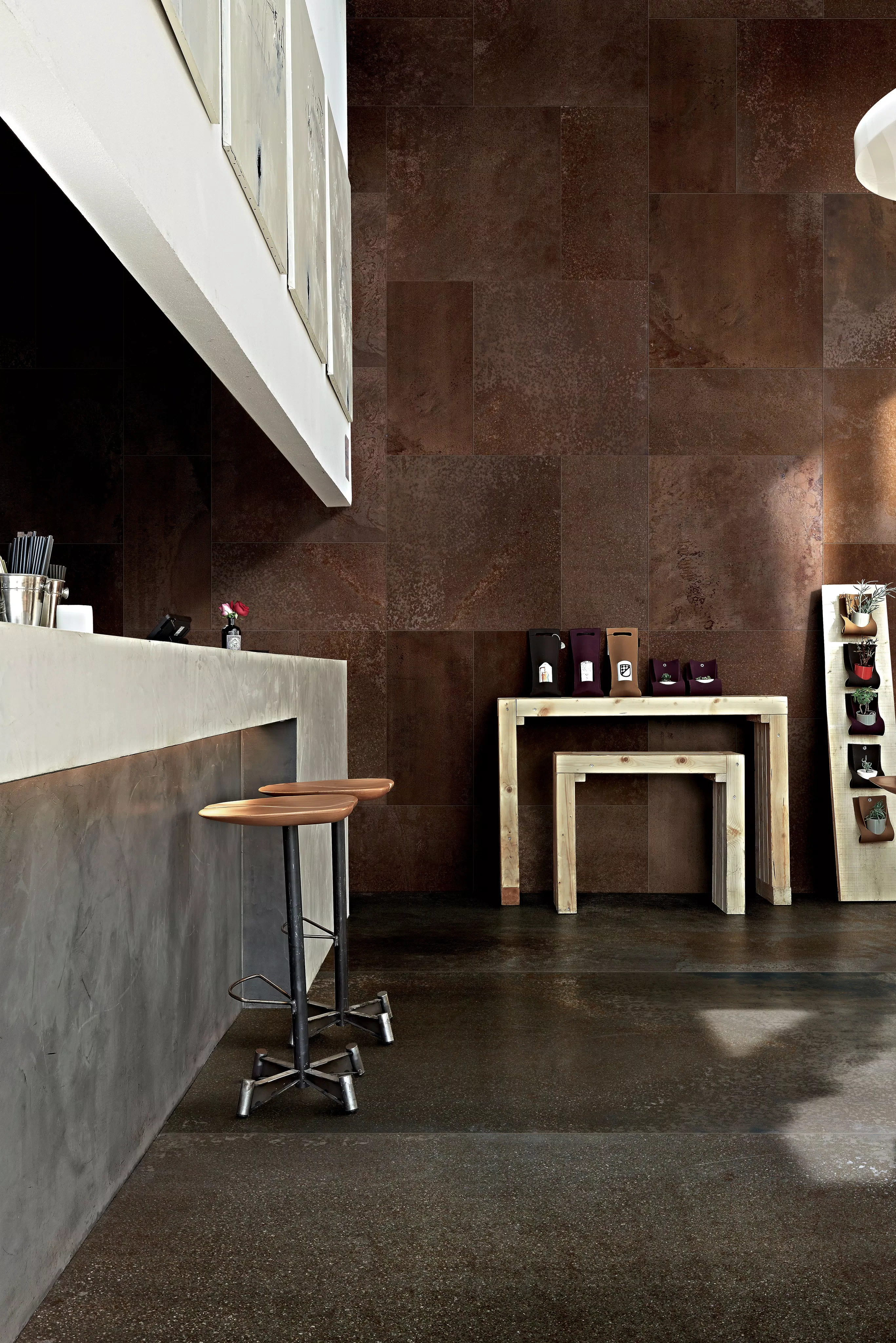 Florim Flowtech Aged Bronze Matte 60x120x0,6 cm Feinsteinzeug Magnum R9