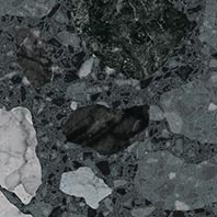 Vives Niza Einleger Bastia 4x4 cm negro für Achteck Fliese    