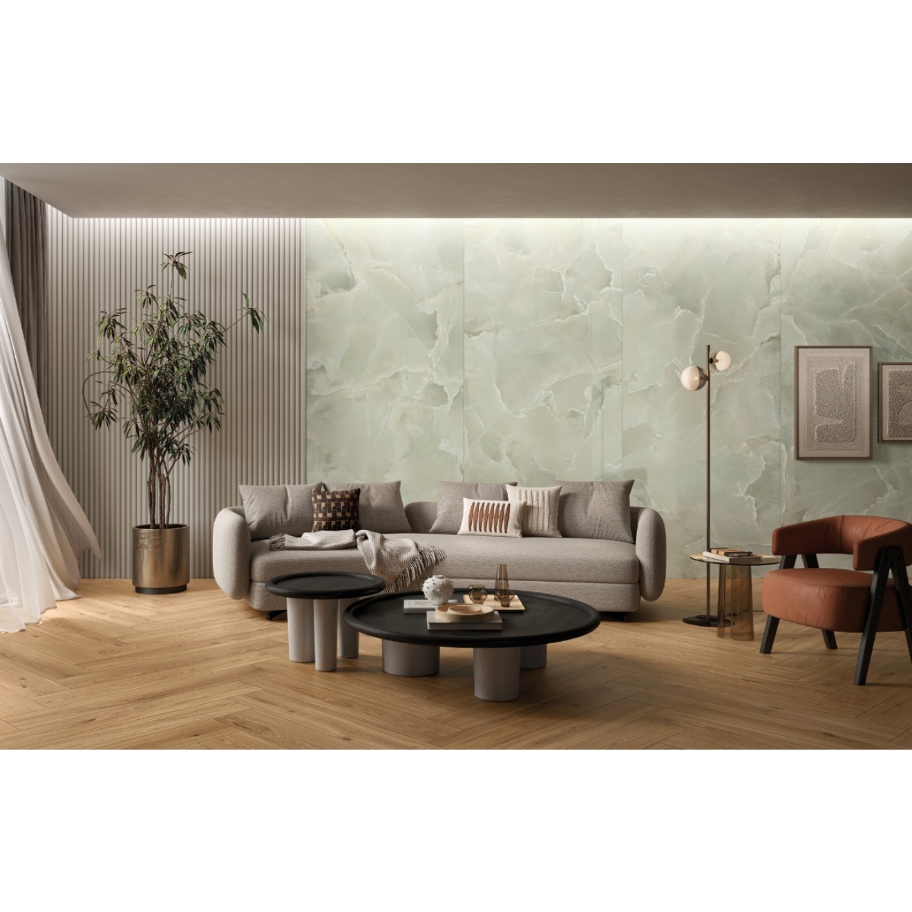 Mirage Onyce Emerald ON 06 60x120x0,9 cm LUC SQ 