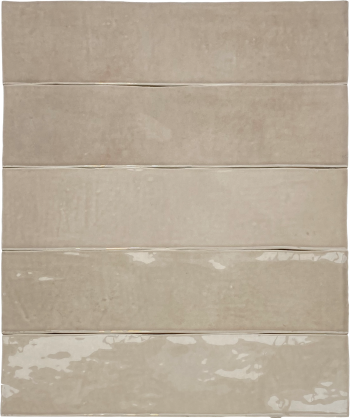 Revoir Paris Atelier Wall 6,2x25 cm Taupe Glossy