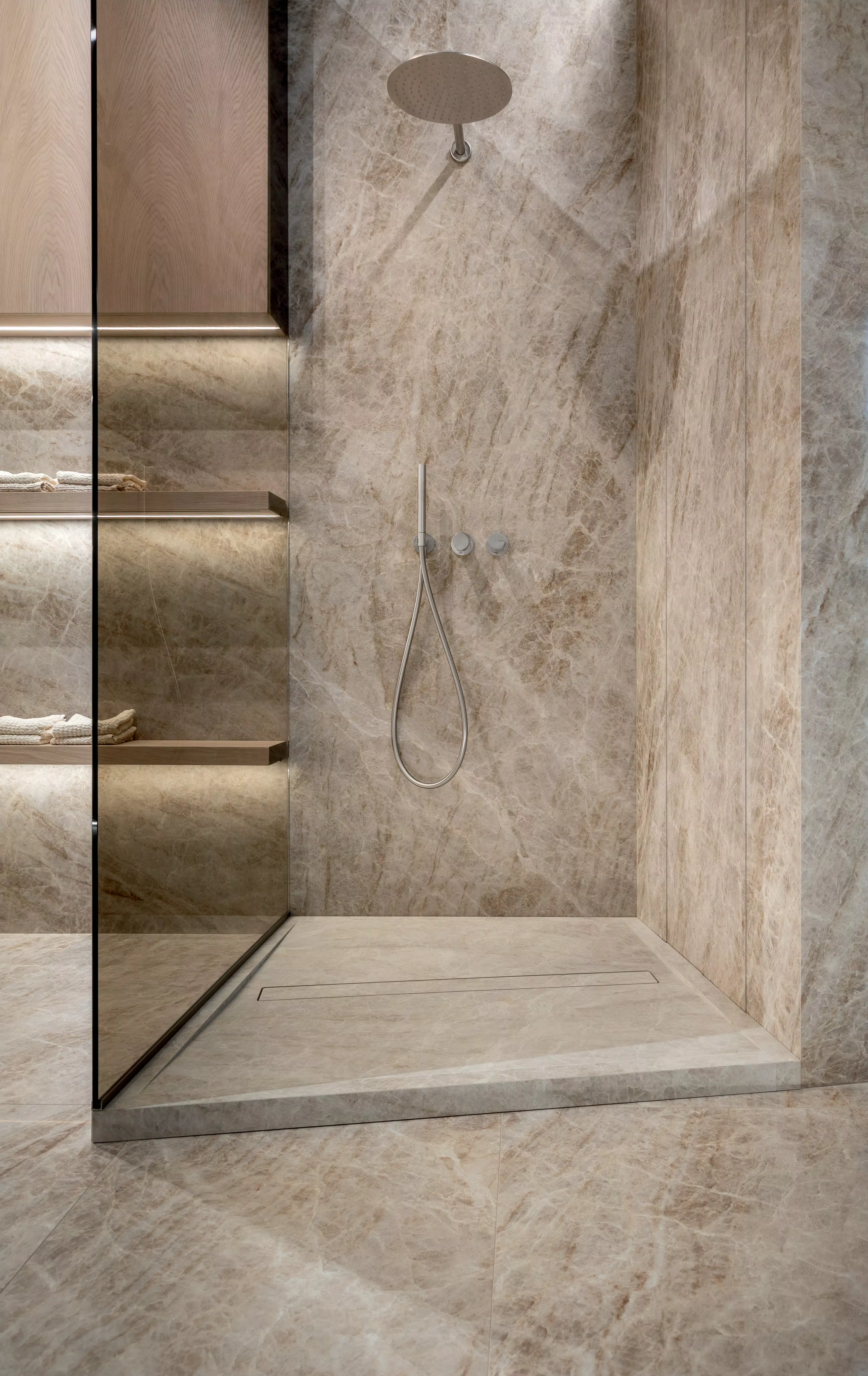 Florim Iconic Life Opal Yamuna Glossy 120x120x0,6 cm Feinsteinzeug Magnum 