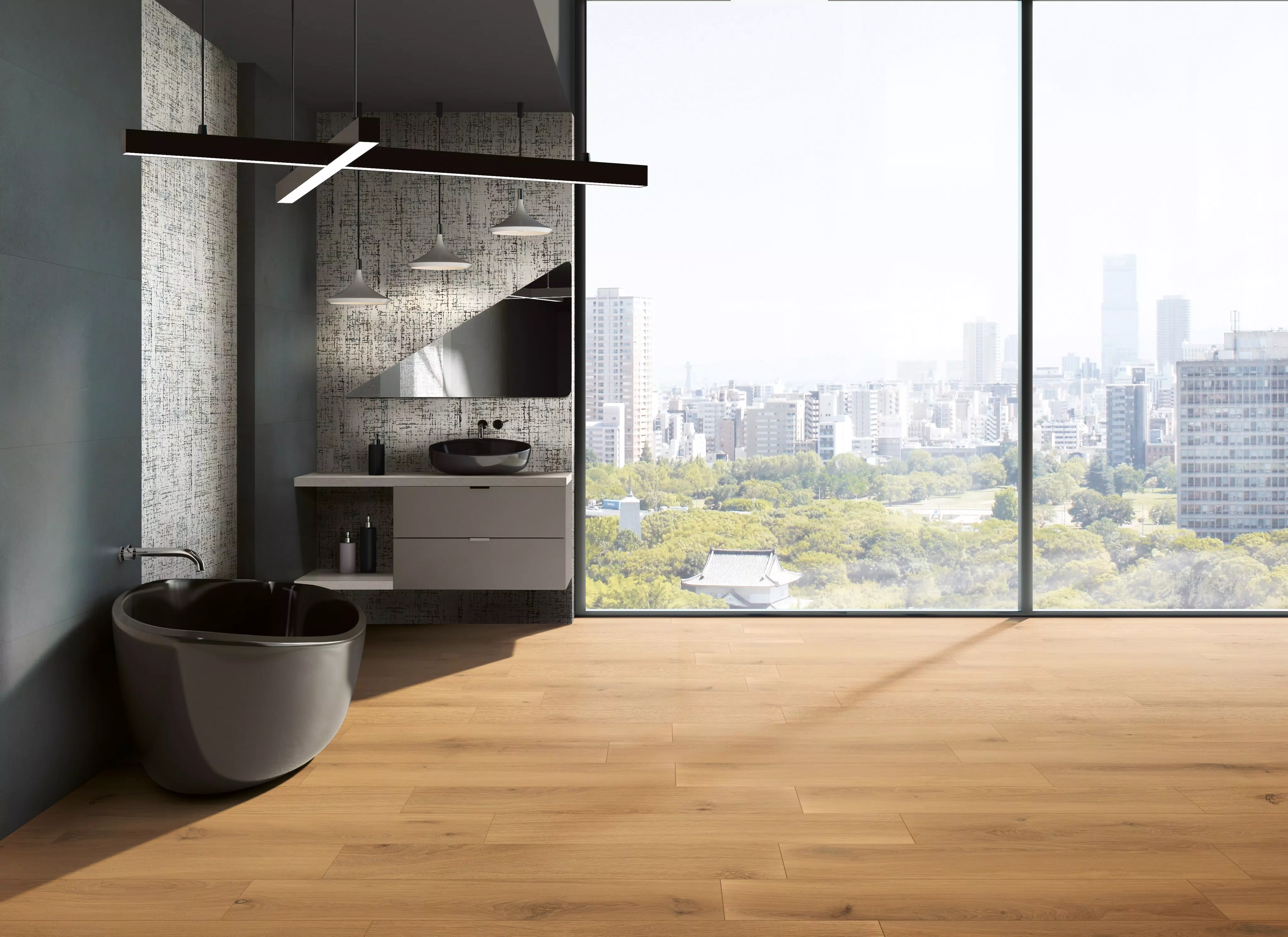 Florim Oaky Life Rustic Oak 20x120x0,9 cm Feinsteinzeug Matte R10