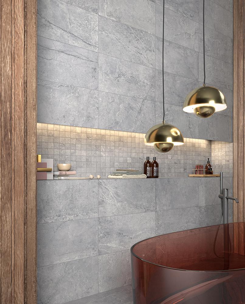 Castelvetro Evolution Titanium 60x120 cm Naturale R10B