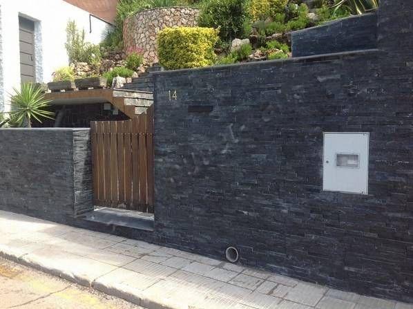 Naturstein Verblender Laja Gobi negro 18x50 cm