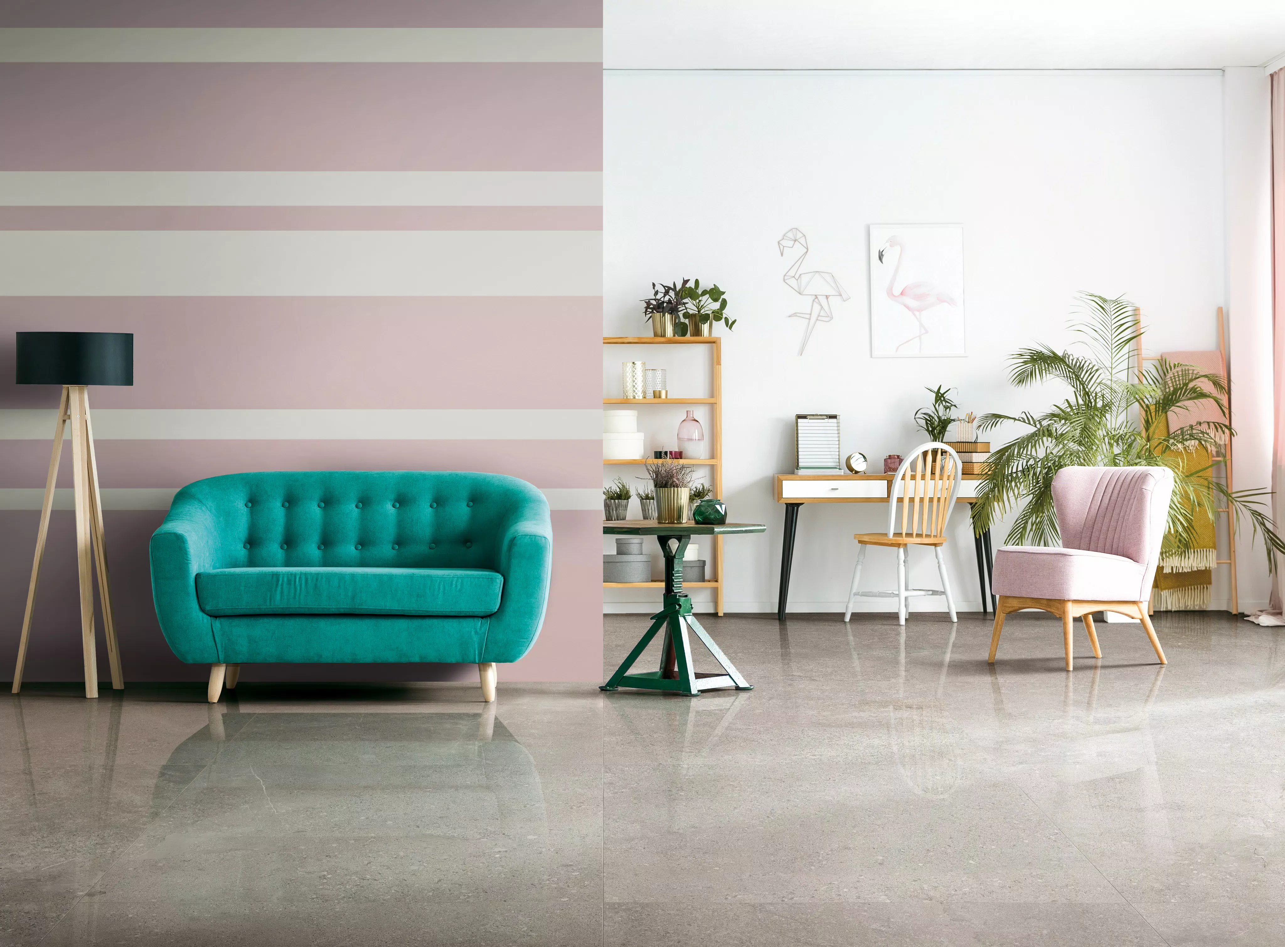 Florim Elemental Stone Grey Limestone Matte 120x120x0,9 cm Feinsteinzeug R10 
