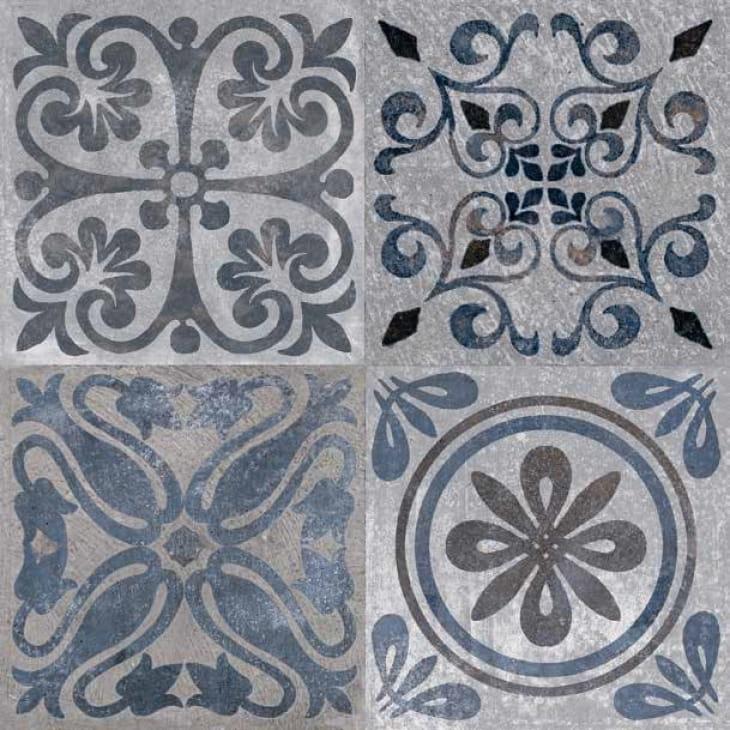 Porcelanosa Antique Silver 59,6x59,6 cm Feinsteinzeug