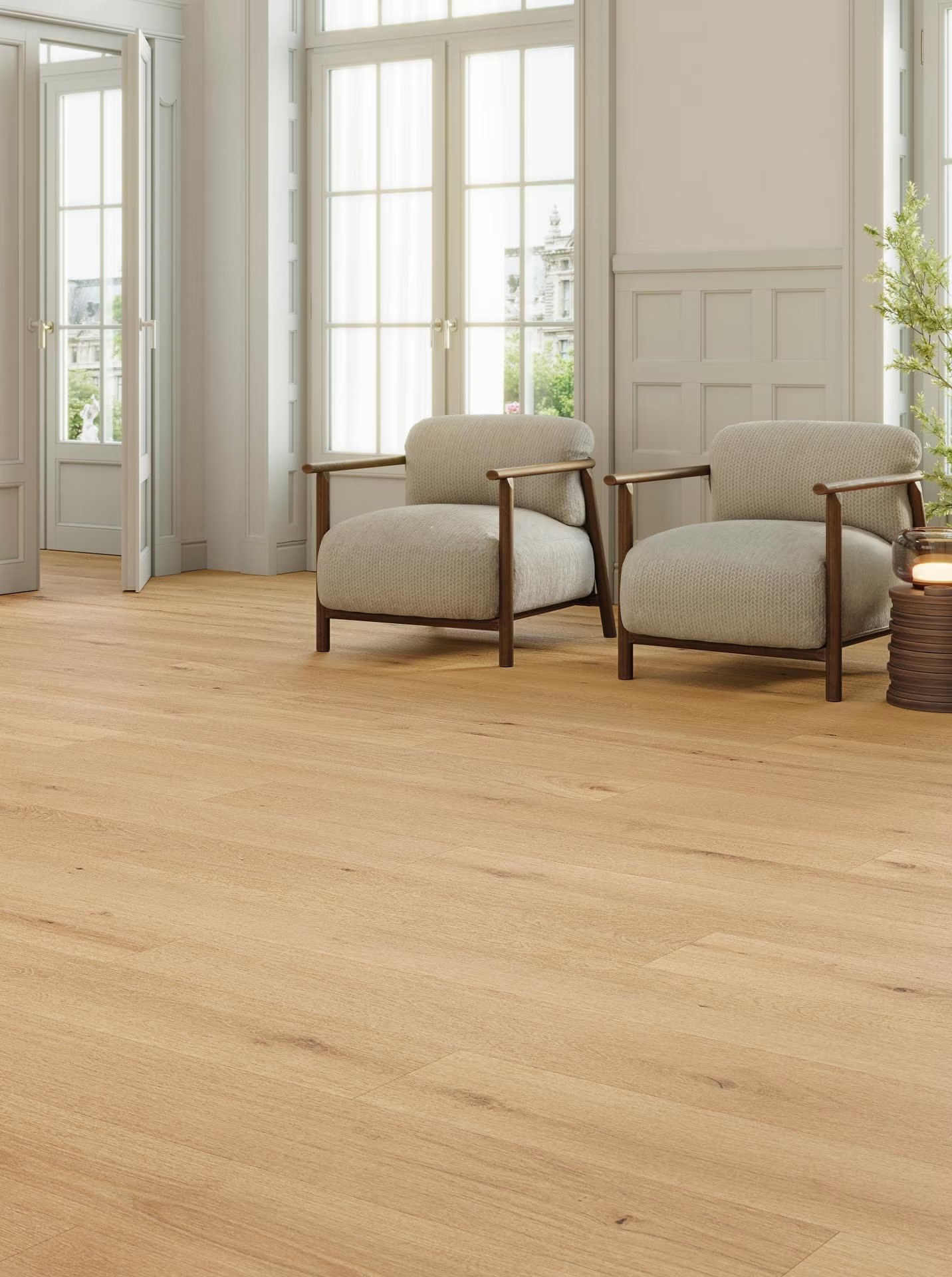 Porcelanosa London Roble 23x200 cm Feinsteinzeug Holzoptik         