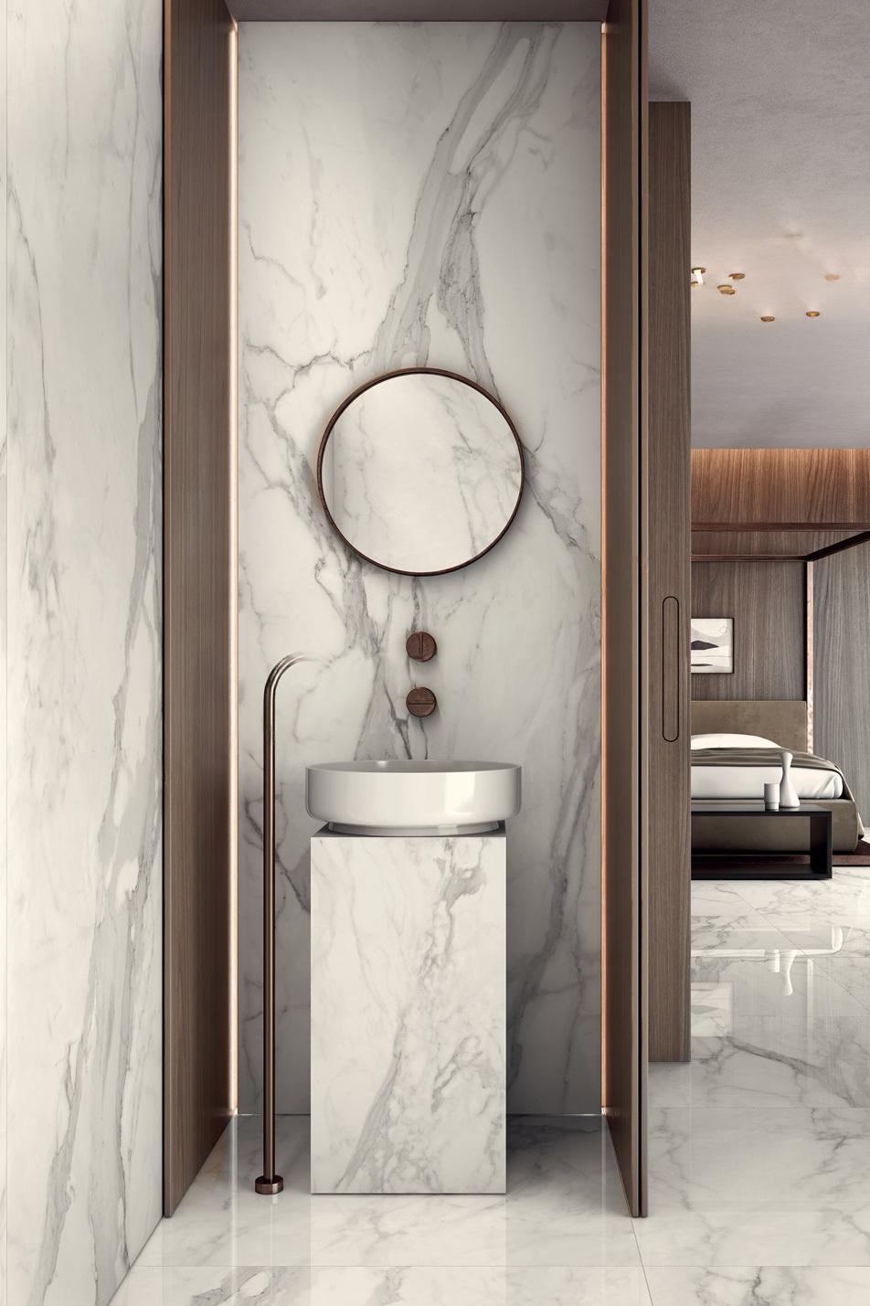 Kerlite 3plus Starlight 100x100x0,35 cm Calacatta Supreme smooth