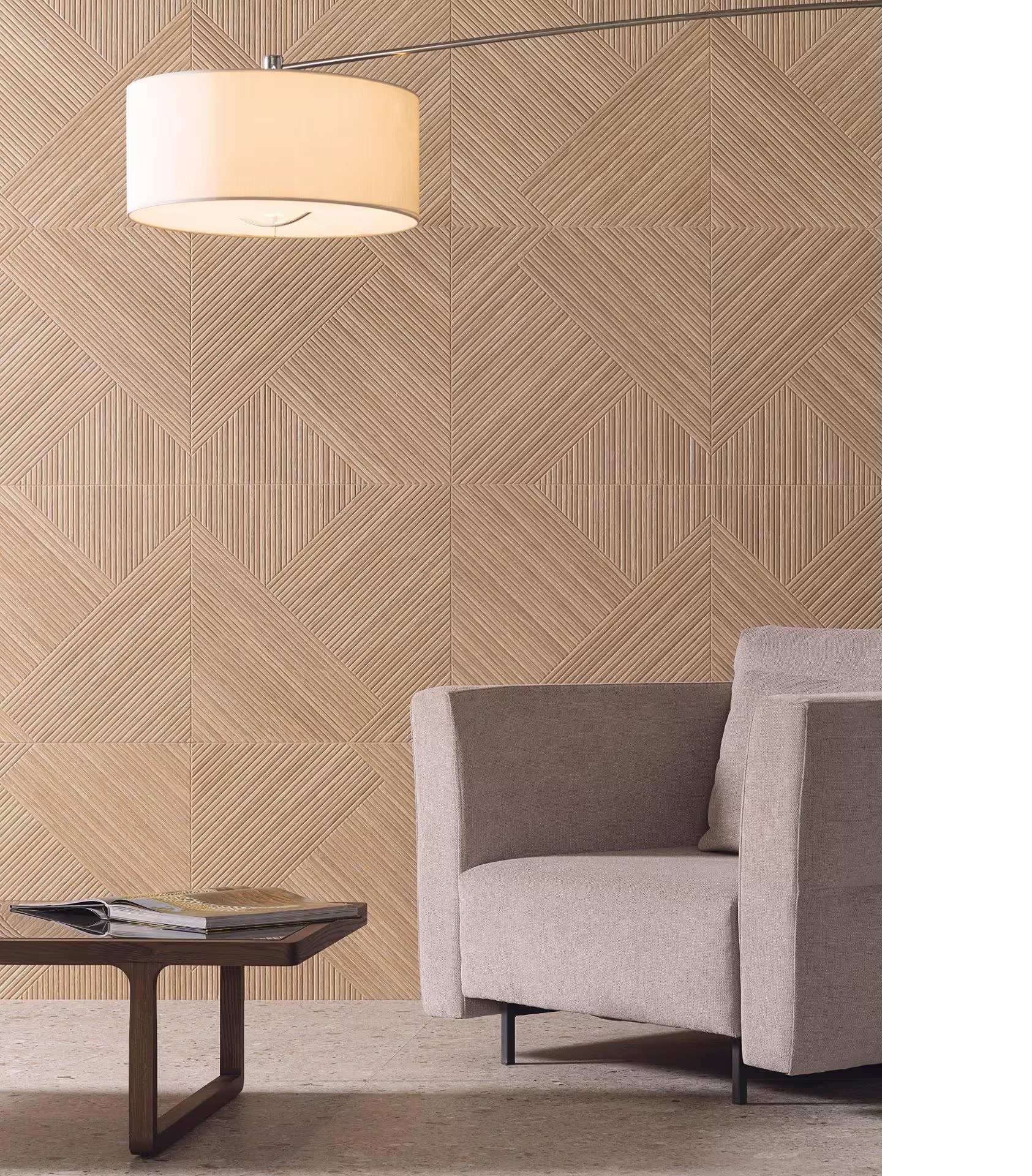 Porcelanosa Noa Tanzania Almond 59,6x120 cm Wandfliese rektifiziert 