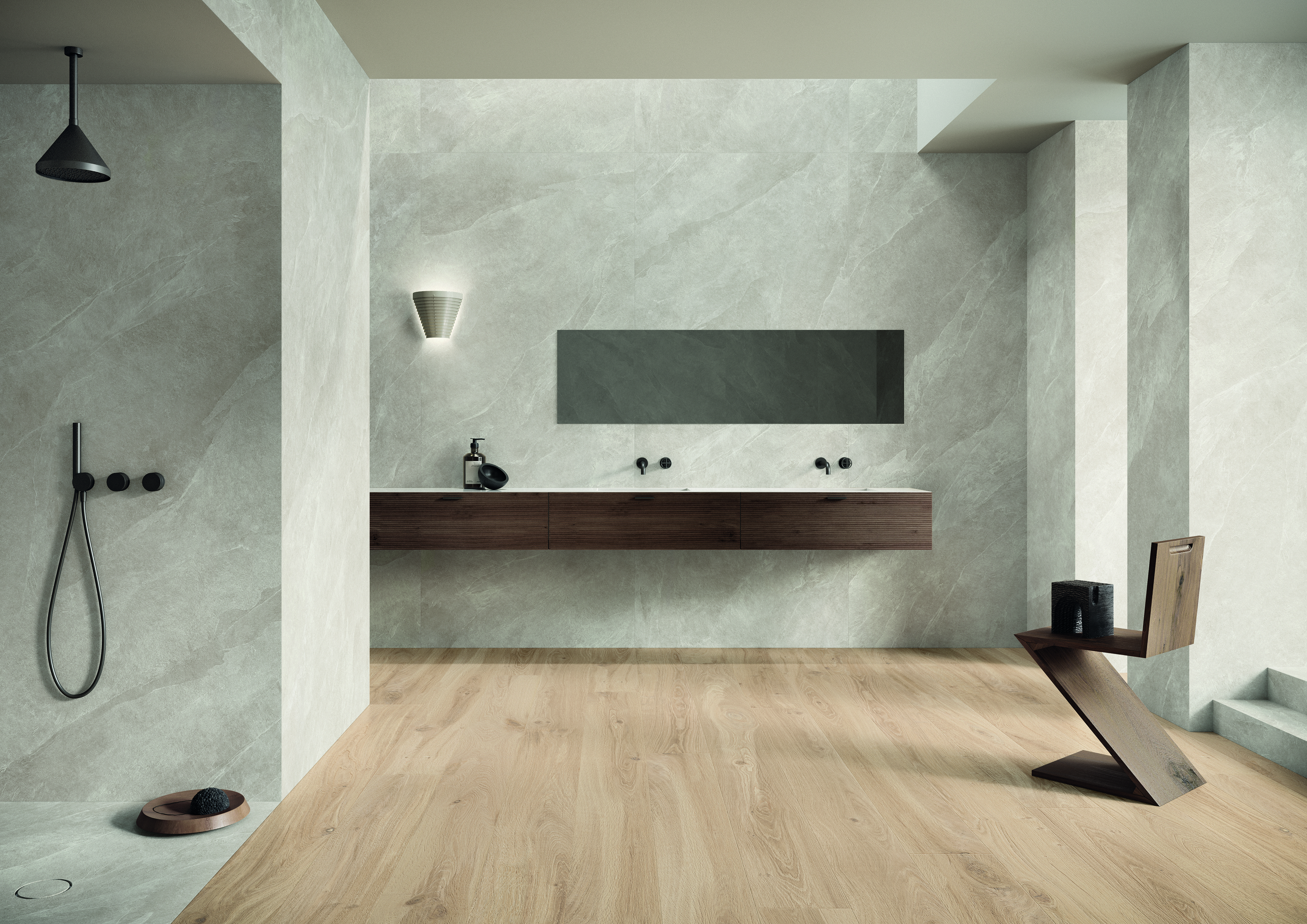 Ergon Cornerstone Evolution Slate Light Grey 120x120x0,95 cm Naturale R10B rektifiziert 