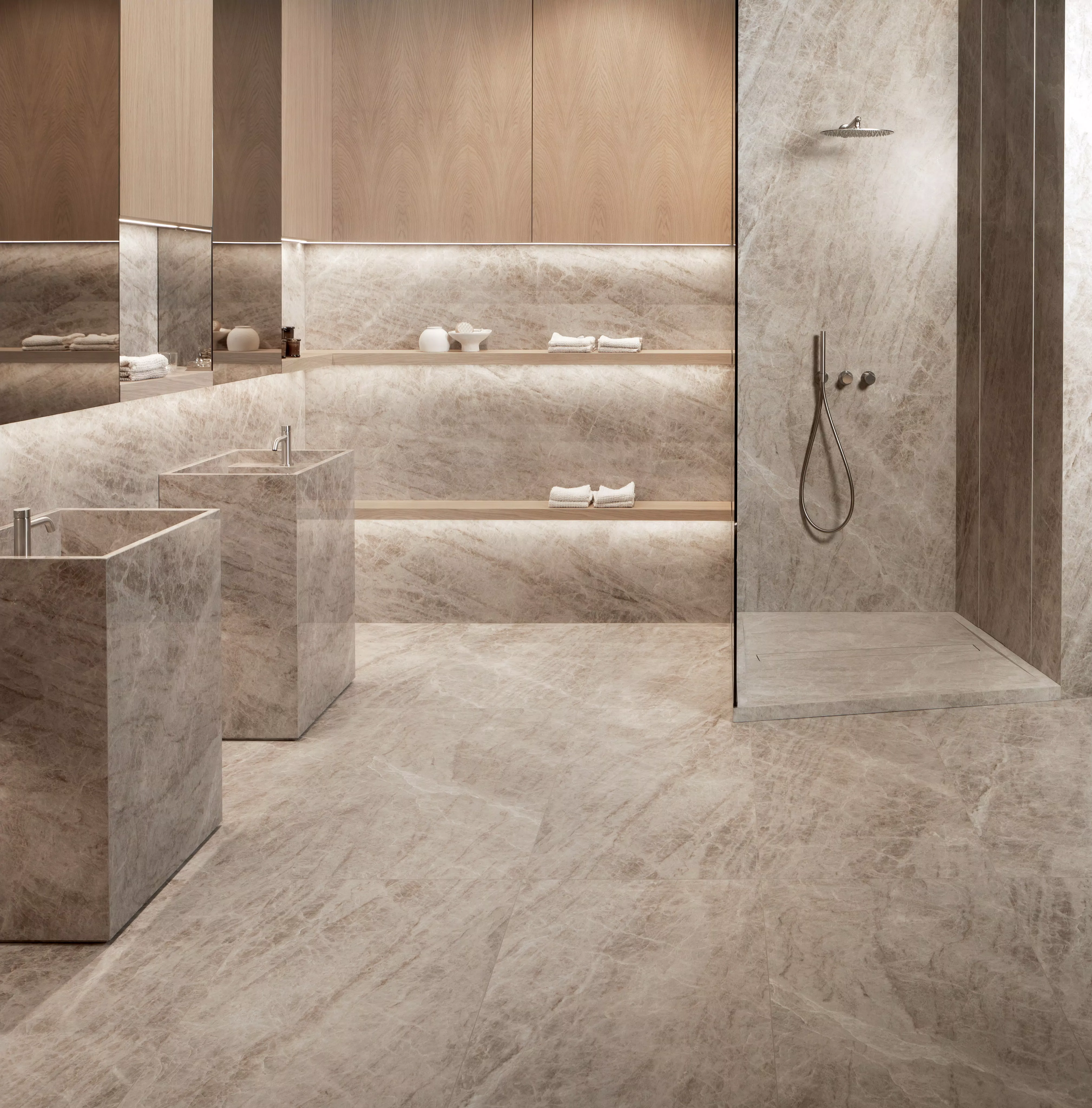 Florim Iconic Life Opal Yamuna Glossy 120x120x0,6 cm Feinsteinzeug Magnum 