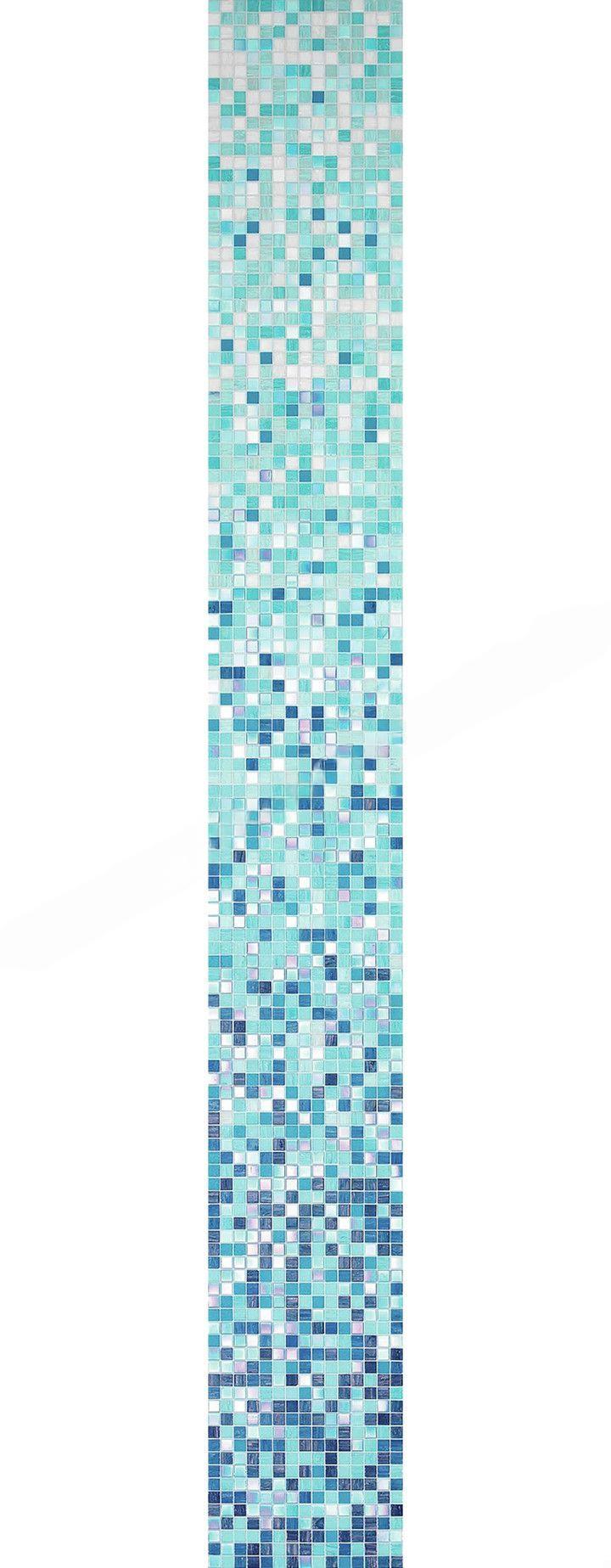 Bisazza Sfumature Verlauf Gladiolo 2x2 cm inkl.Kit