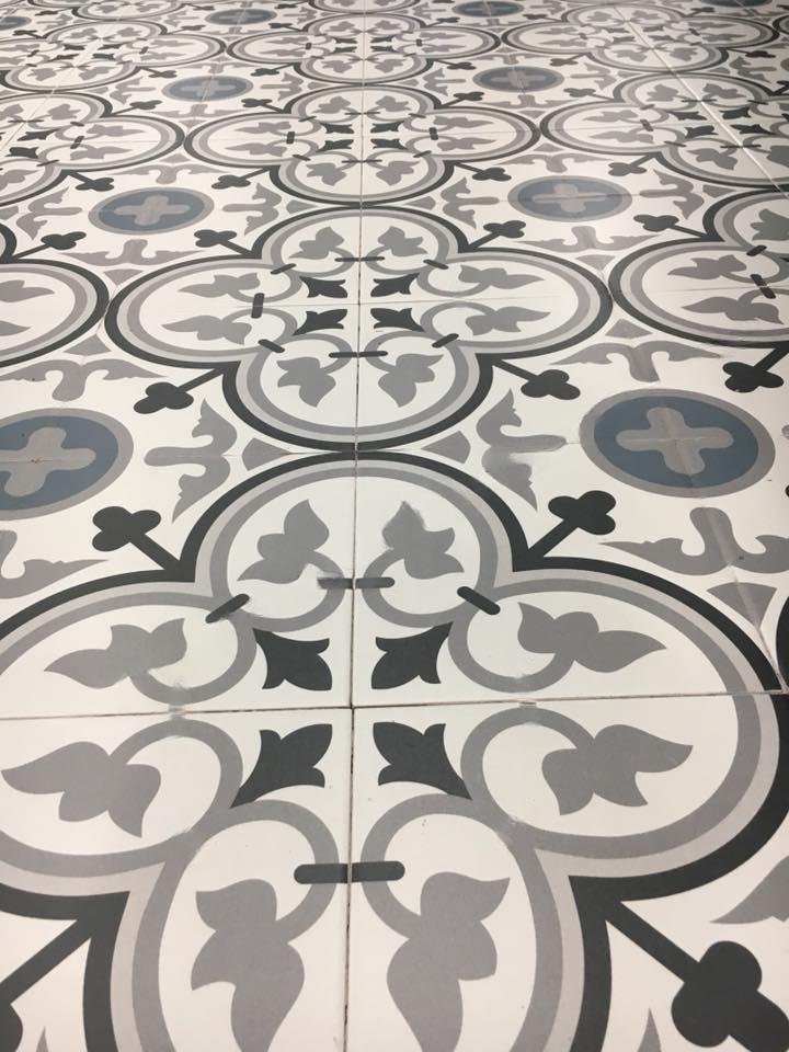 Revoir Paris La Vilette 20x20 cm George Bleu