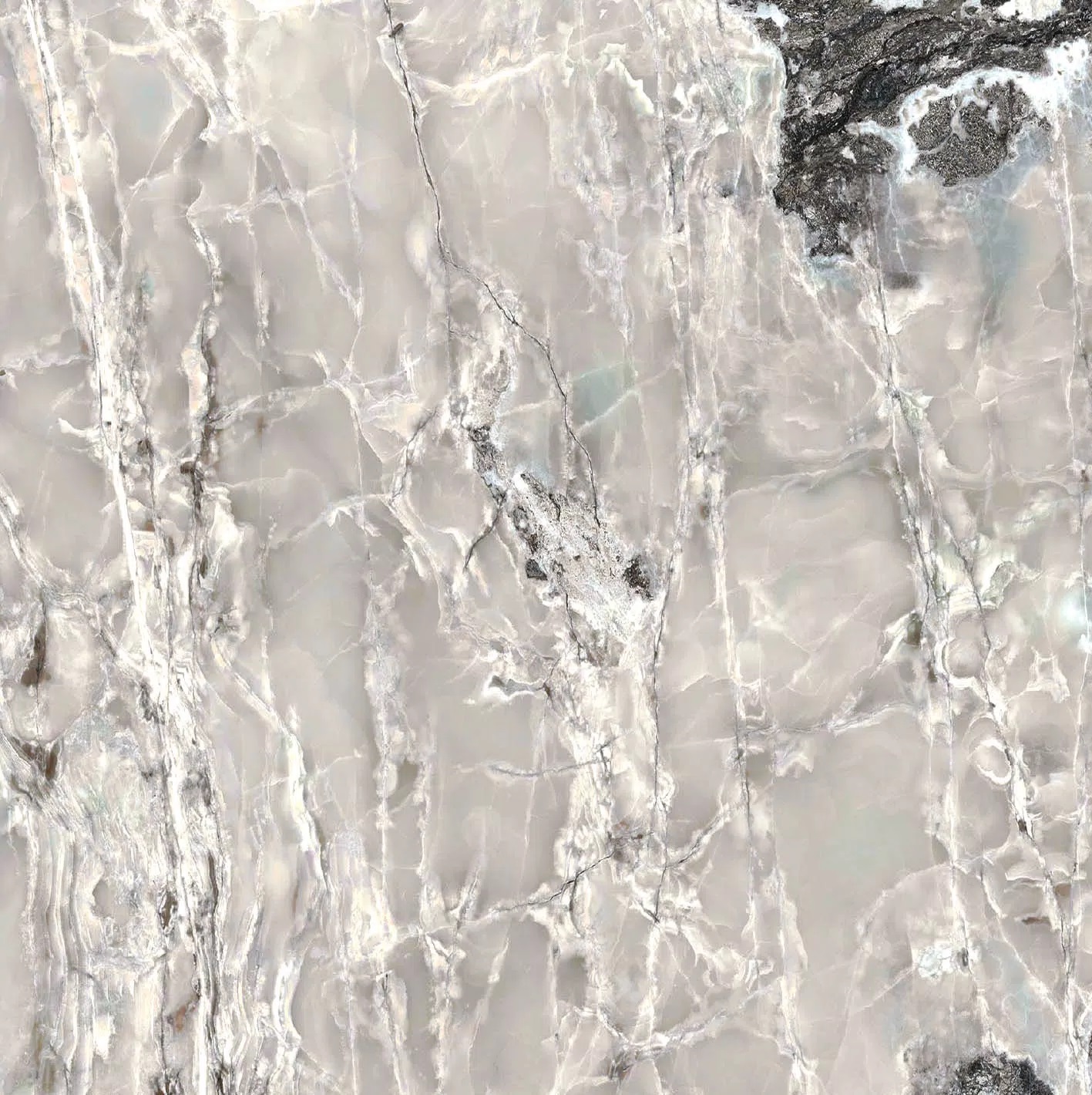 Florim Onyx&More Silver Blend 120x120x0,6 cm Magnum Feinsteinzeug Satin    