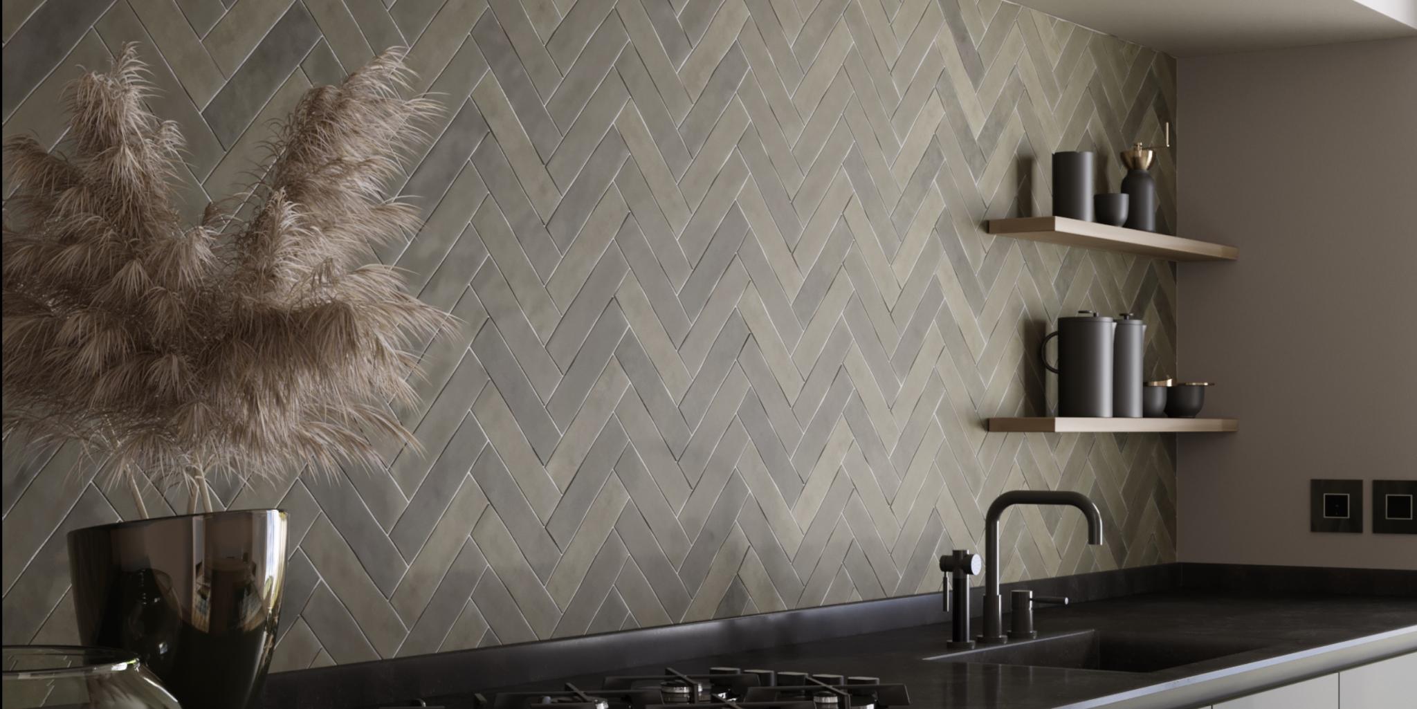 Revoir Paris Atelier Wall 6,2x25 cm Emeraude Mat