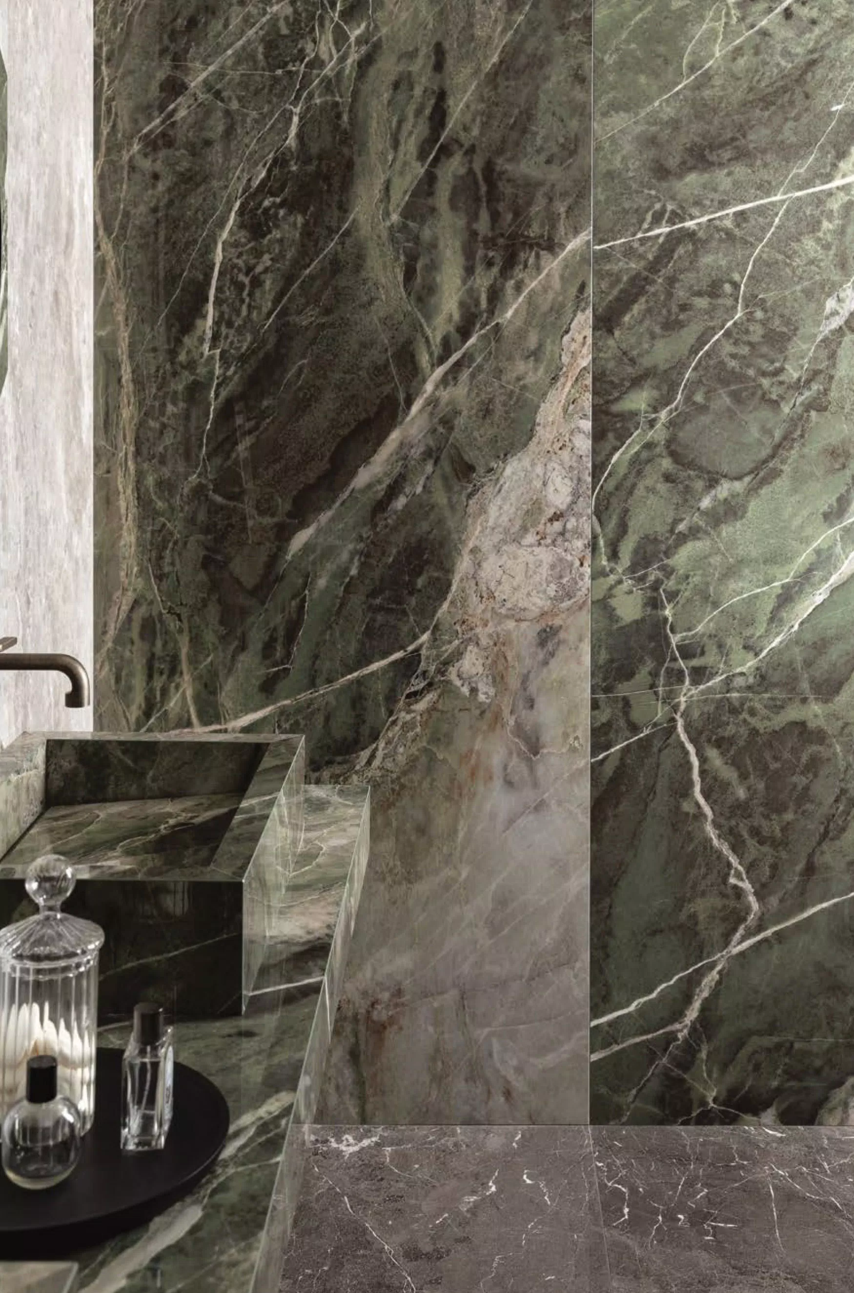 Florim Heritage Luxe Heritage Emerald Matte 60x120x0,9 cm Feinsteinzeug R10 Ptv