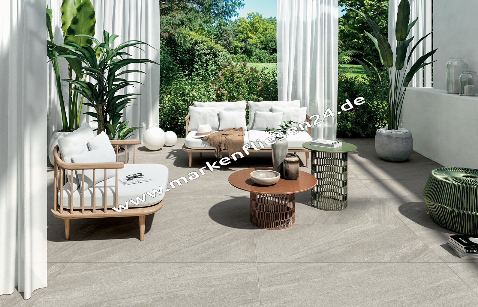 Mirage EVO2/e Lagoon 60x120x2 cm LG01 Moonbeam