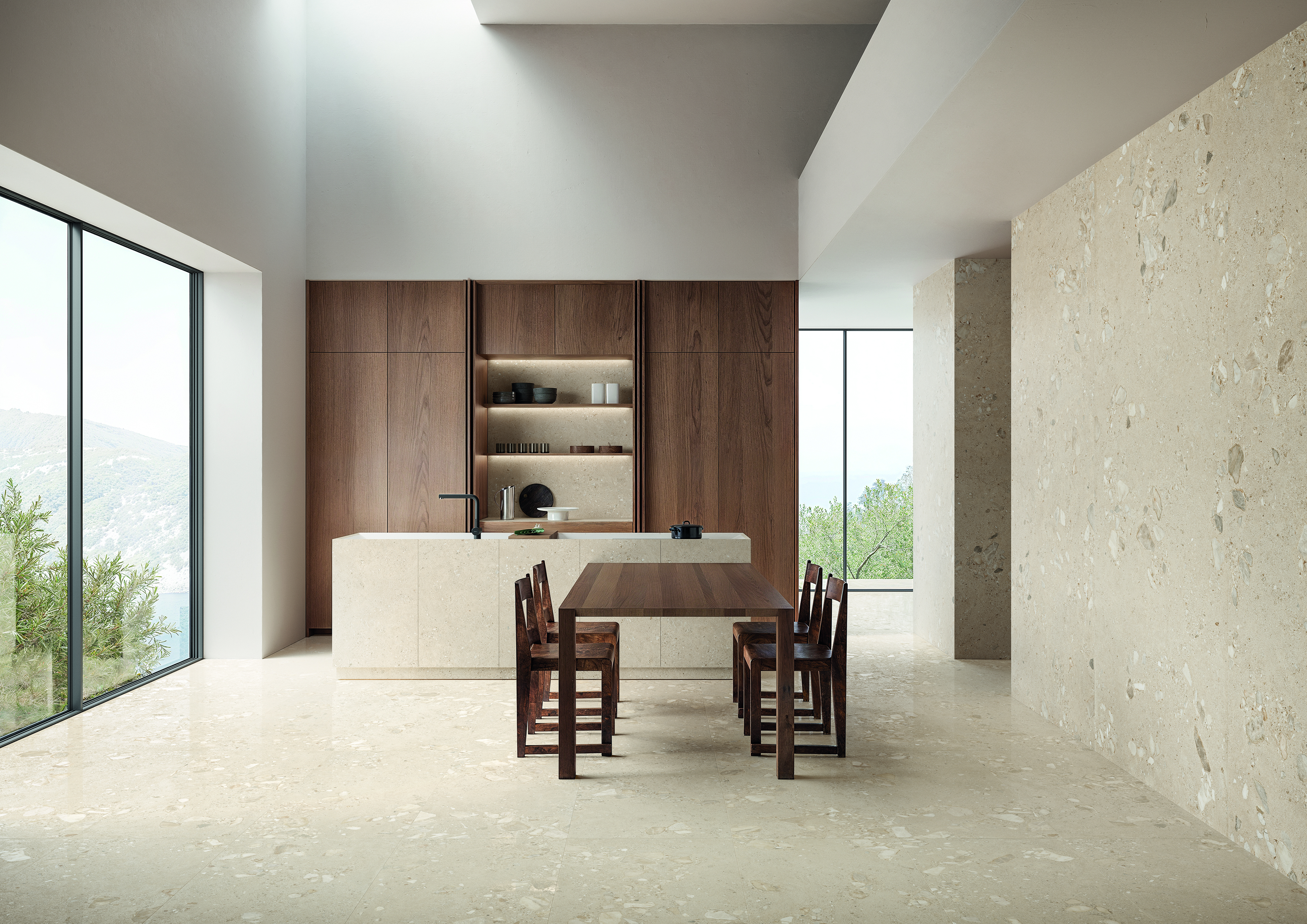 Ergon GemmaStone Sabbia Gemma Fine 30x60x0,9 cm Silktech R10B rekt.  