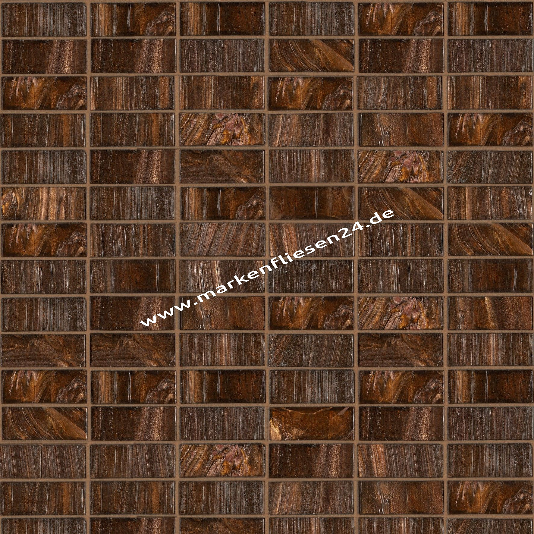 Bisazza  GM 2050.97A "Bricks" 20x50 mm inkl. Inst.-Kit