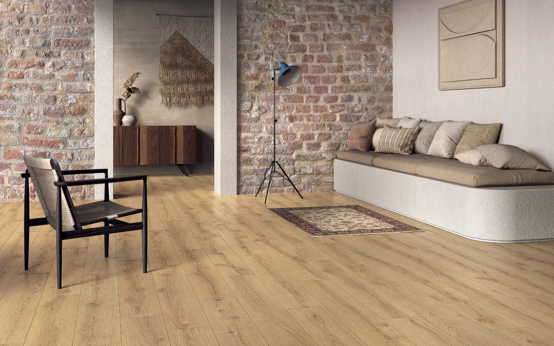 Castelvetro Alpi Rovere 20x120 cm R10B Holzoptik Feinsteinzeug    