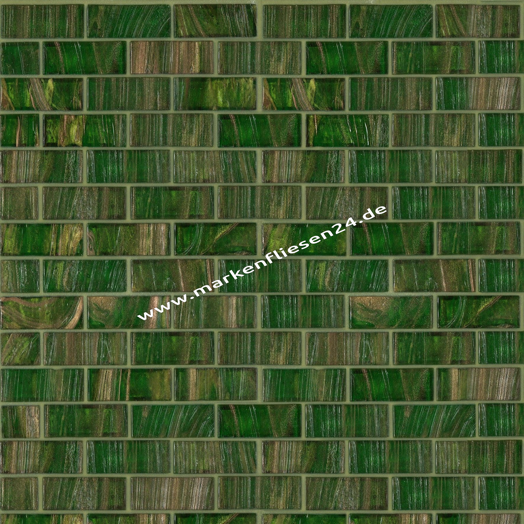 Bisazza  GM 2050.80B Bricks 20x50 mm inkl. Inst.-Kit