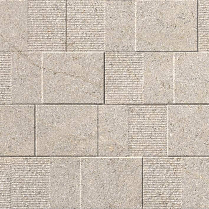 Porcelanosa Block Dorcia Acero 45x120 cm Wandfliese rektifiziert