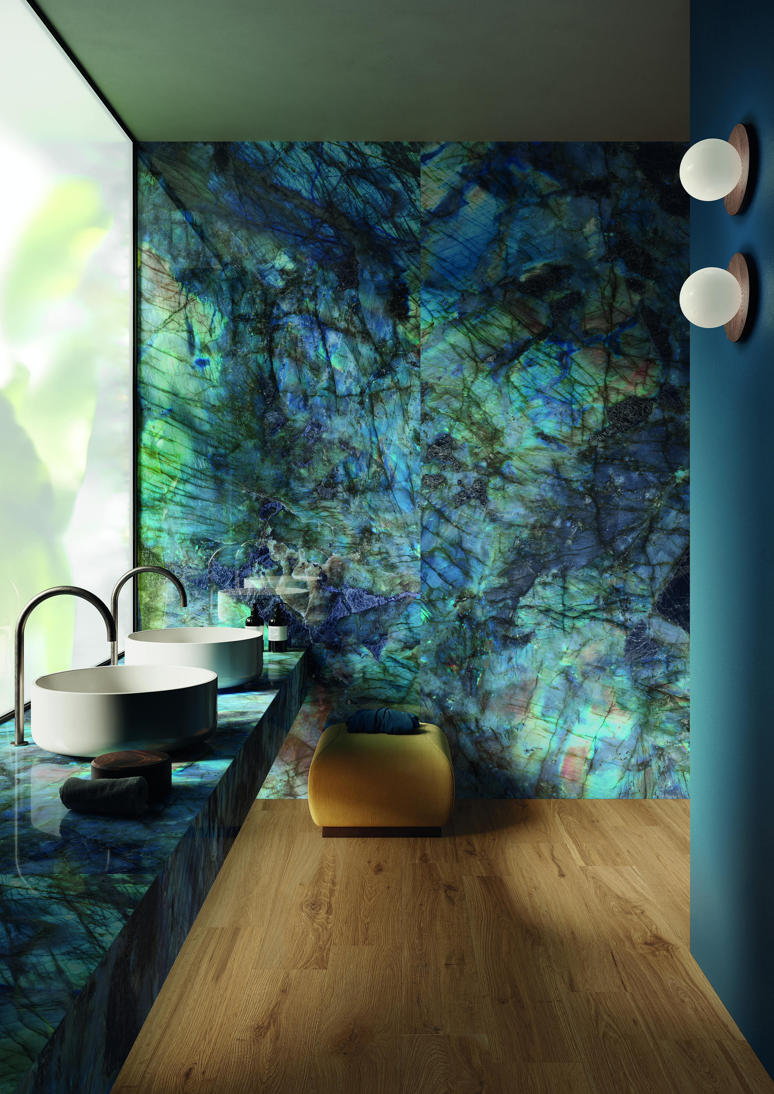 Emil Tele di Marmo Lumia Labradorite Full Lappato rett. 60x120 cm 