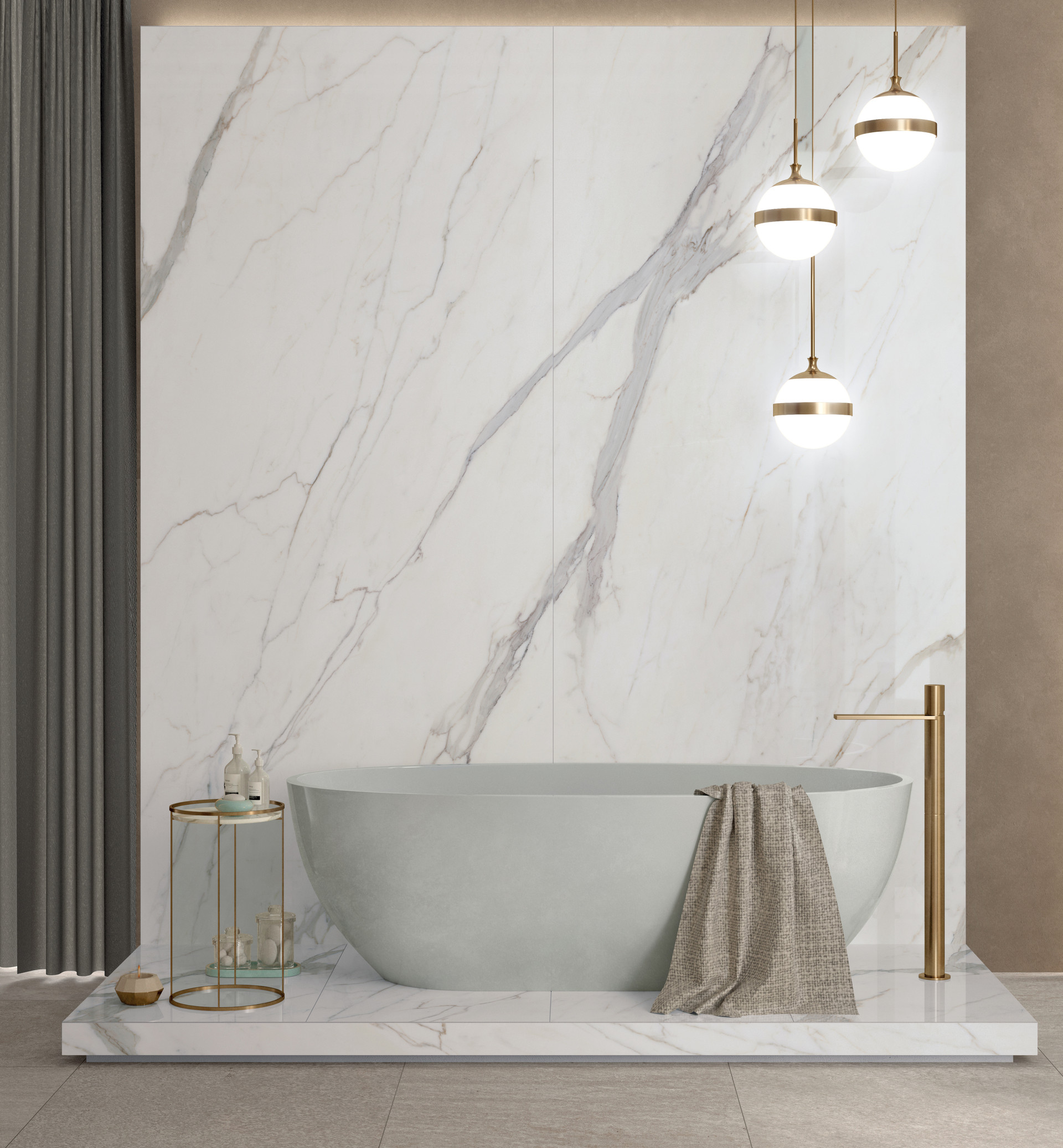 Mirage Jewels 2.0 120x120x0,9 cm Calacatta Select JL02 LUC SQ 