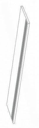 Ergon Tr3nd Fashion Wood Trittstufe Rille 33x120 cm