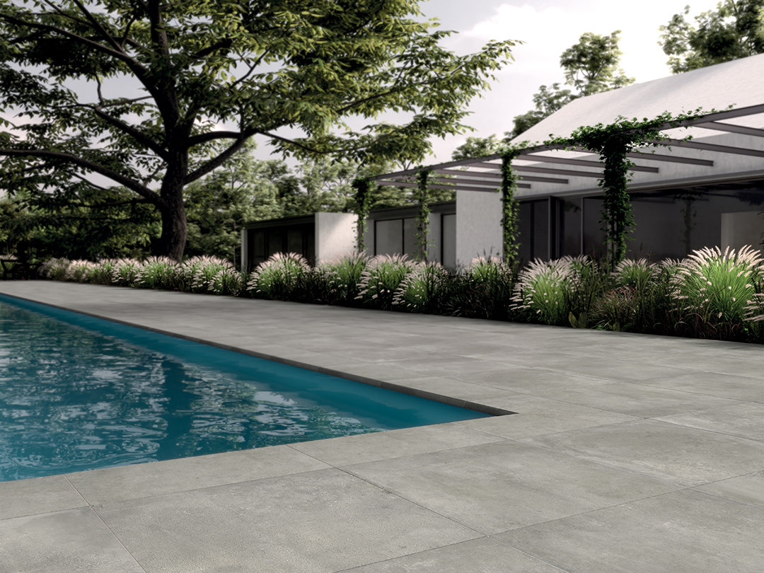 Castelvetro Fusion Cemento 60x60x2 cm Outfit 2.0 Grip R11C             