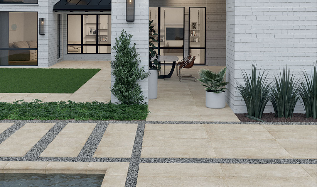 Castelvetro Konkrete Beige 100x100x2 cm Outfit 2.0 Grip R11C         