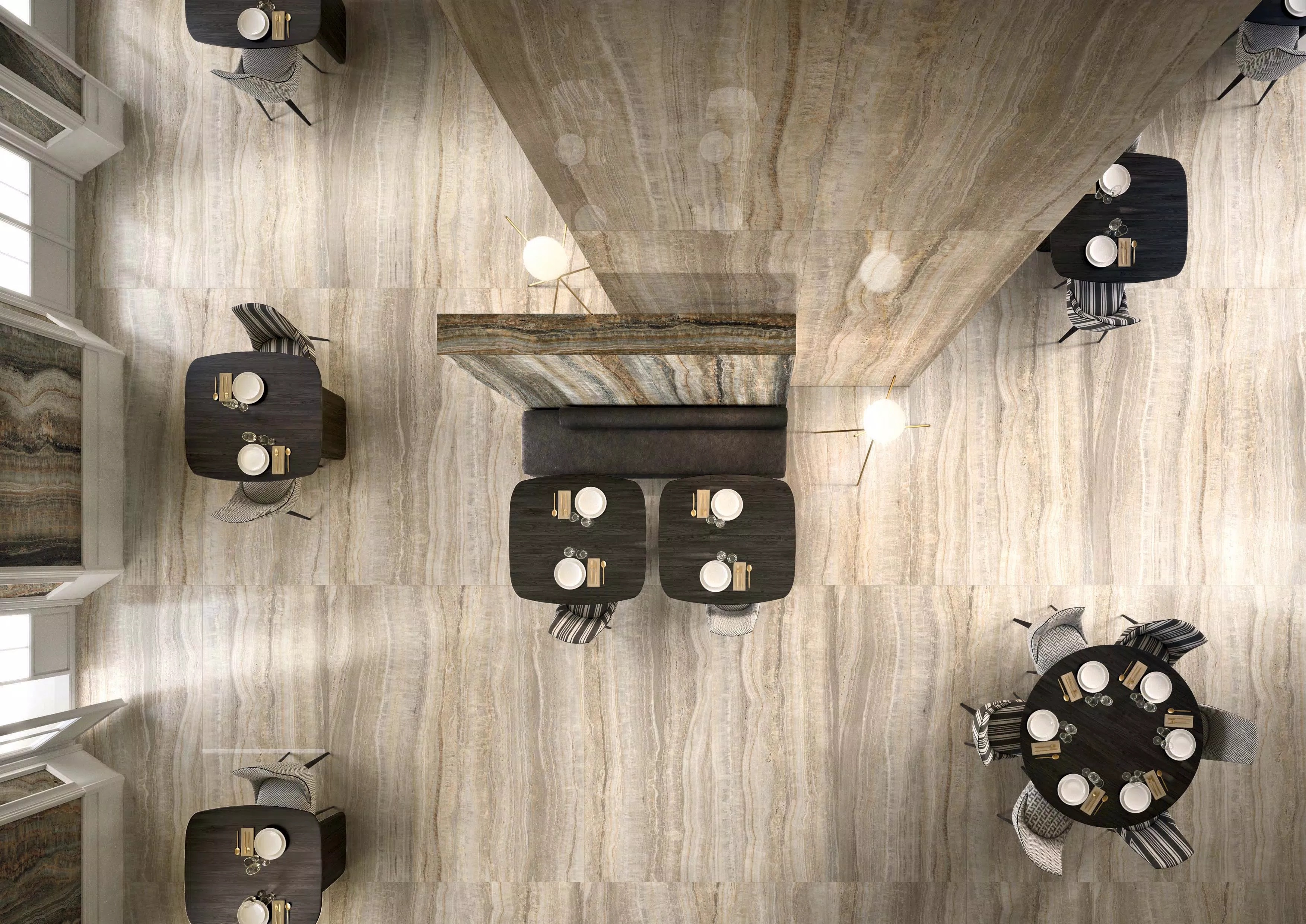 Florim Eccentric Luxe 60X120x0,9 cm Feinsteinzeug Almond Matte R10 