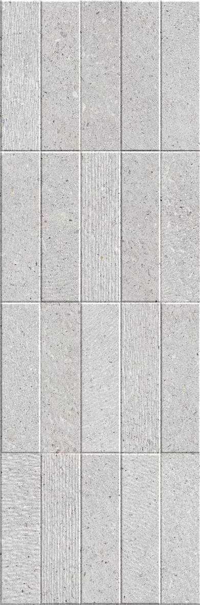 Porcelanosa Block Matika Silver  33,3x100 cm Wandfliese rektifiziert