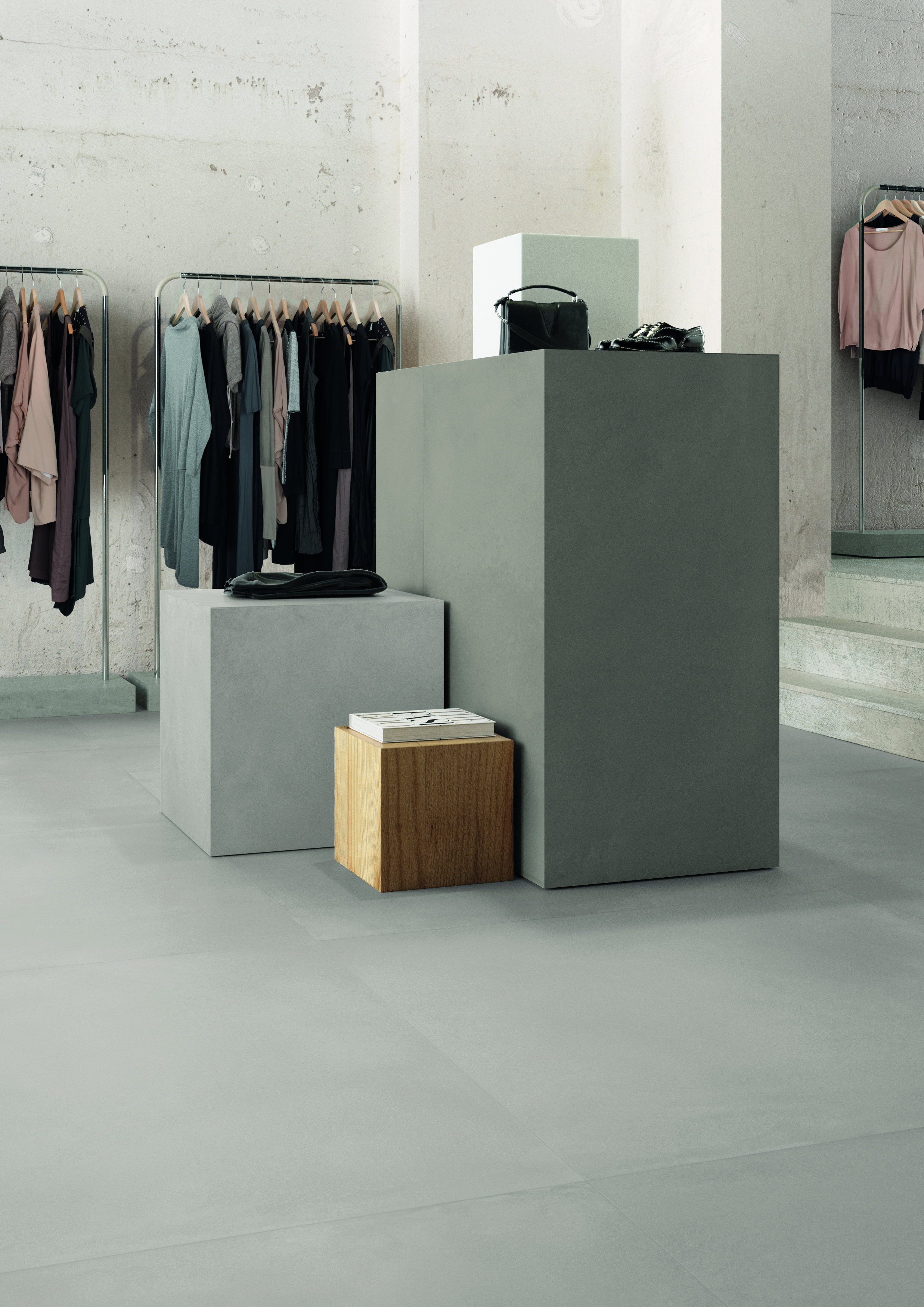 Ergon Tr3nd Concrete Grey Format 60x120x0,95 cm Naturale R10B rekt. 